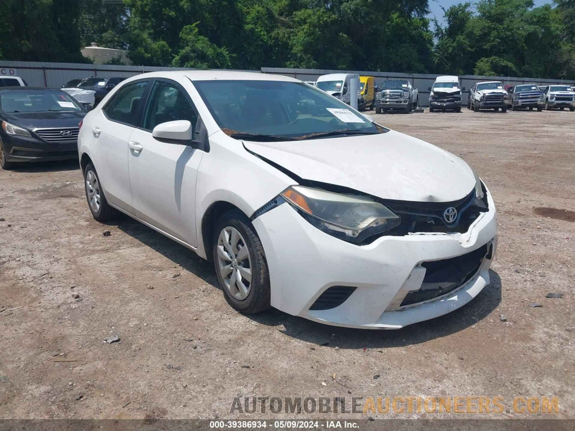 5YFBURHE1GP411473 TOYOTA COROLLA 2016