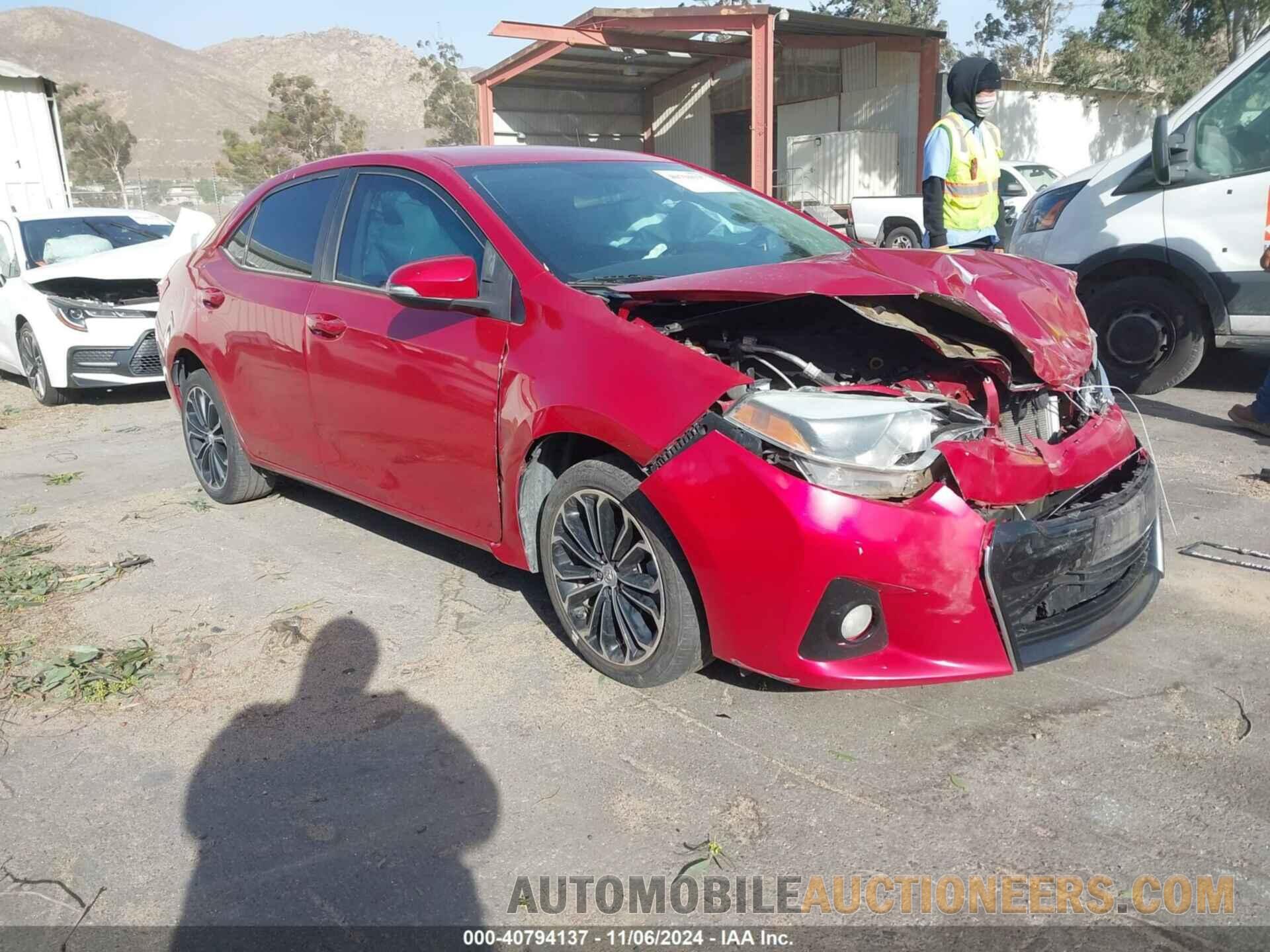 5YFBURHE1GP412428 TOYOTA COROLLA 2016