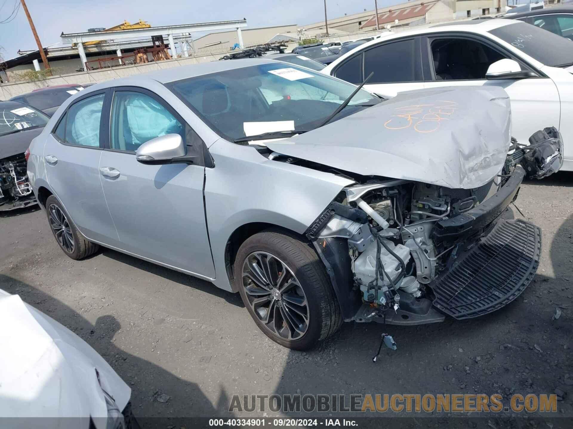 5YFBURHE1GP412686 TOYOTA COROLLA 2016