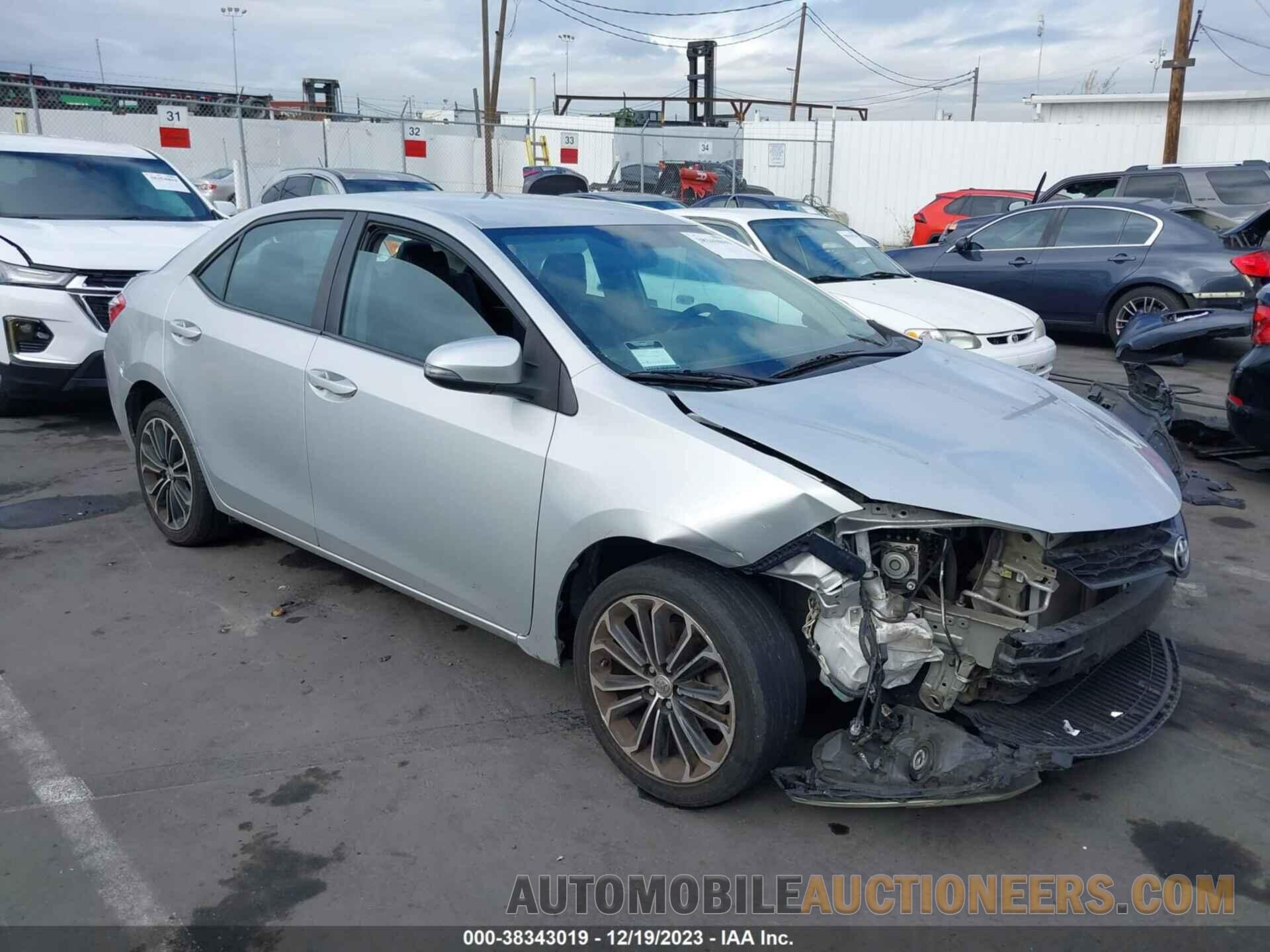 5YFBURHE1GP420139 TOYOTA COROLLA 2016