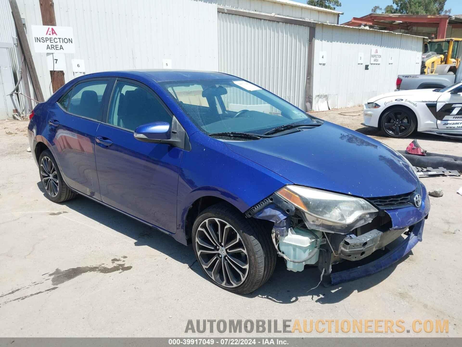 5YFBURHE1GP420920 TOYOTA COROLLA 2016