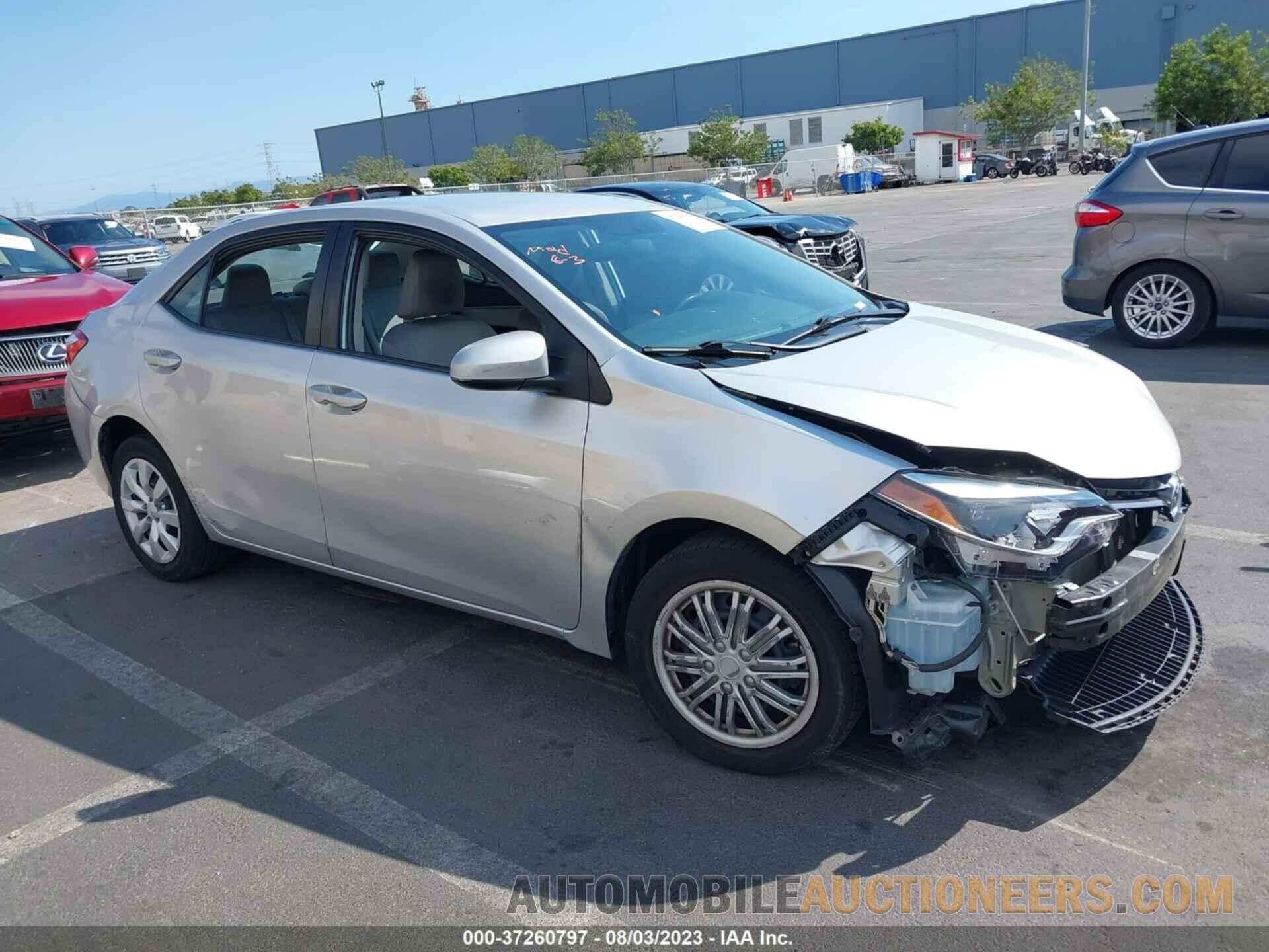 5YFBURHE1GP422571 TOYOTA COROLLA 2016