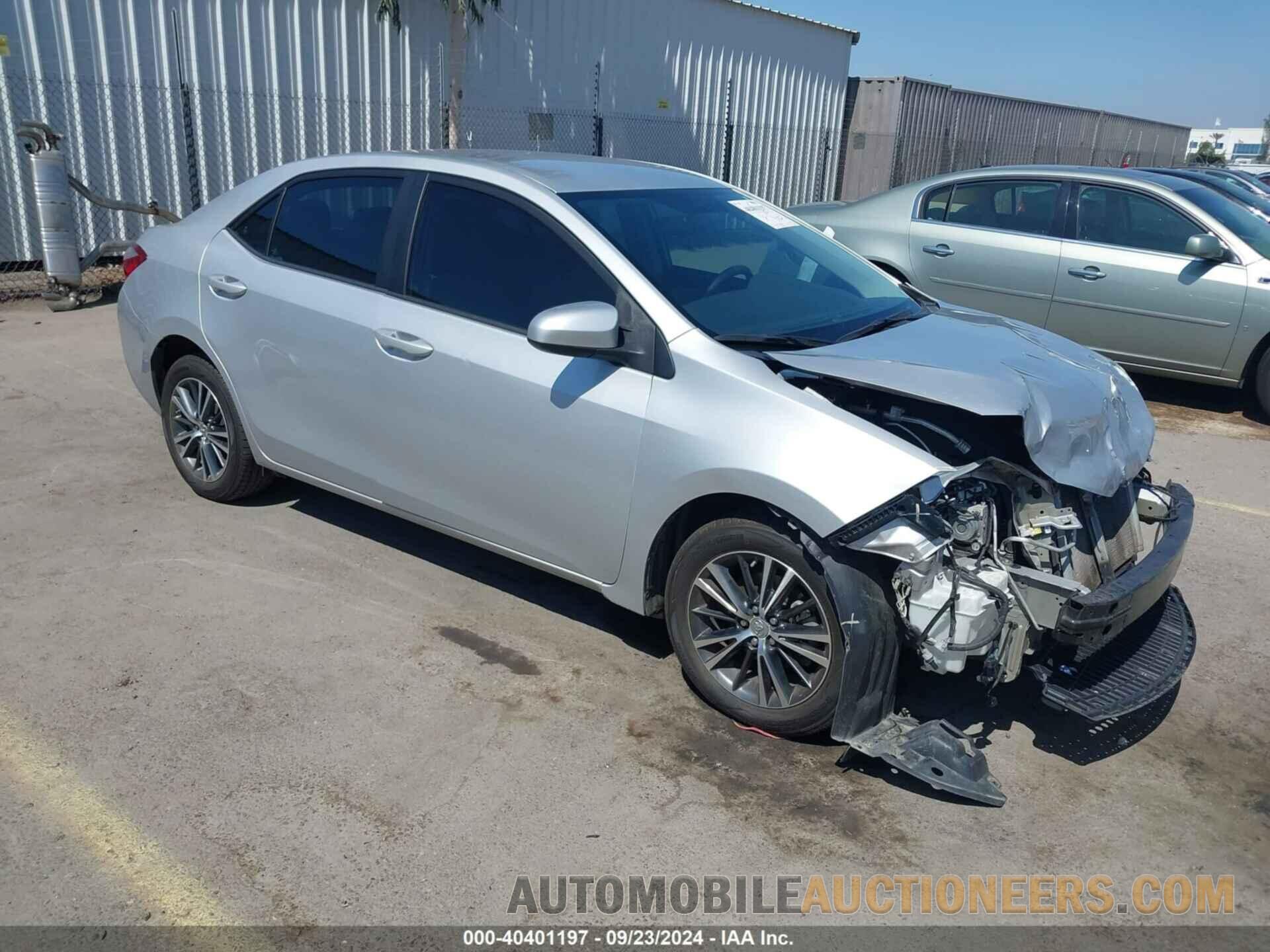 5YFBURHE1GP424658 TOYOTA COROLLA 2016