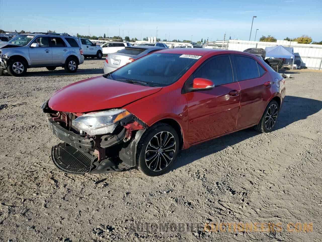 5YFBURHE1GP424935 TOYOTA COROLLA 2016