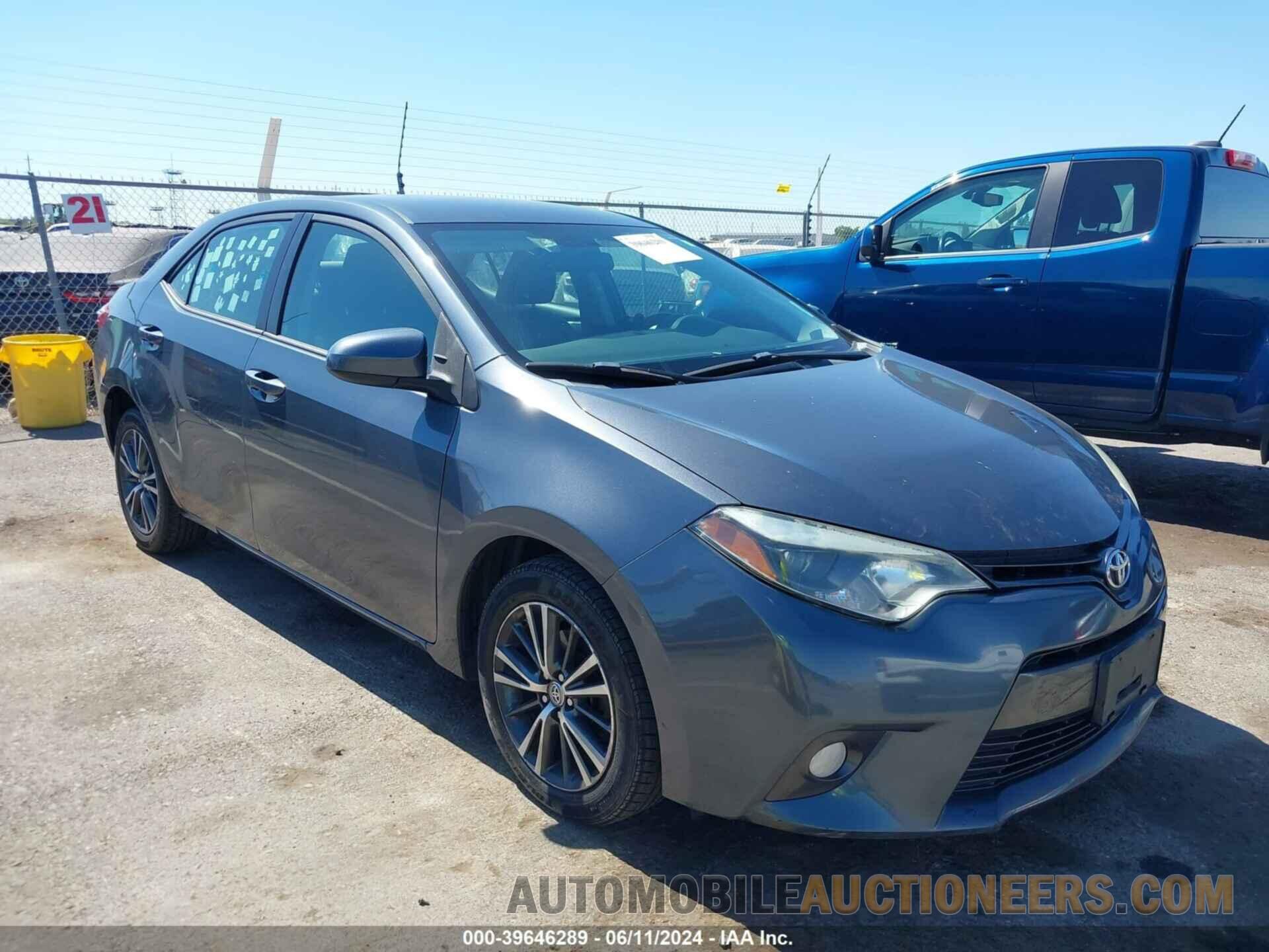 5YFBURHE1GP425342 TOYOTA COROLLA 2016