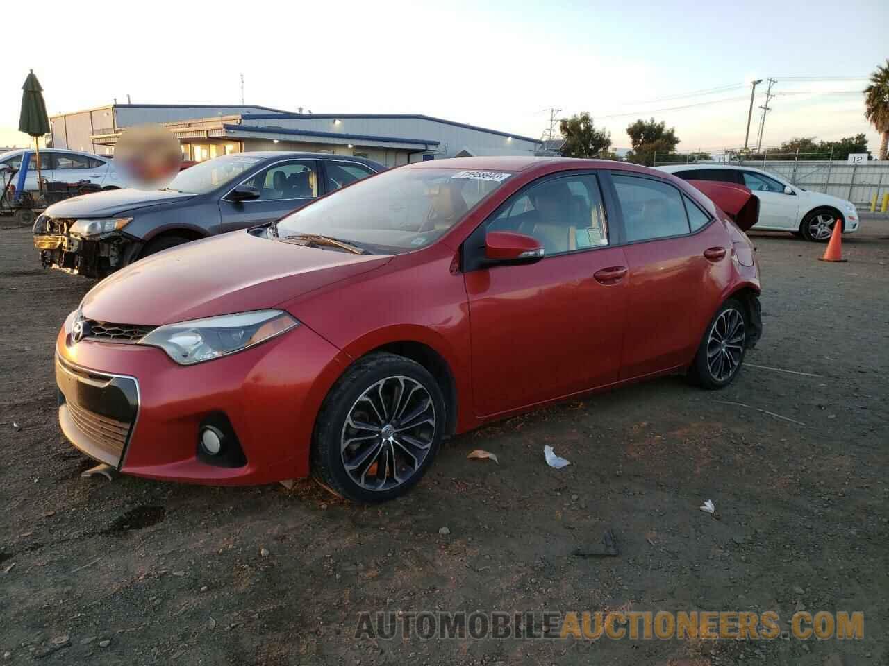 5YFBURHE1GP426104 TOYOTA COROLLA 2016