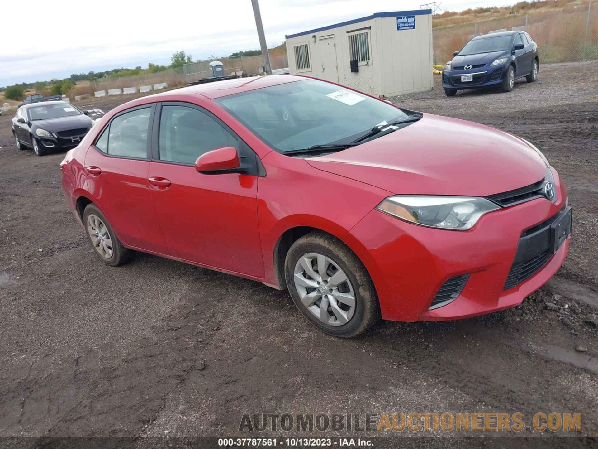 5YFBURHE1GP427334 TOYOTA COROLLA 2016