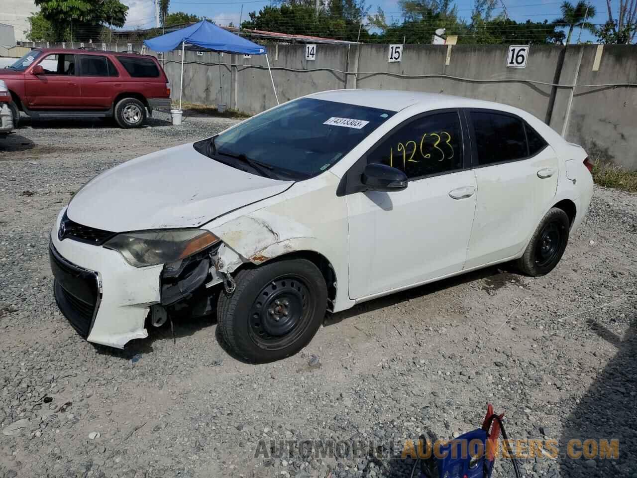 5YFBURHE1GP428466 TOYOTA COROLLA 2016