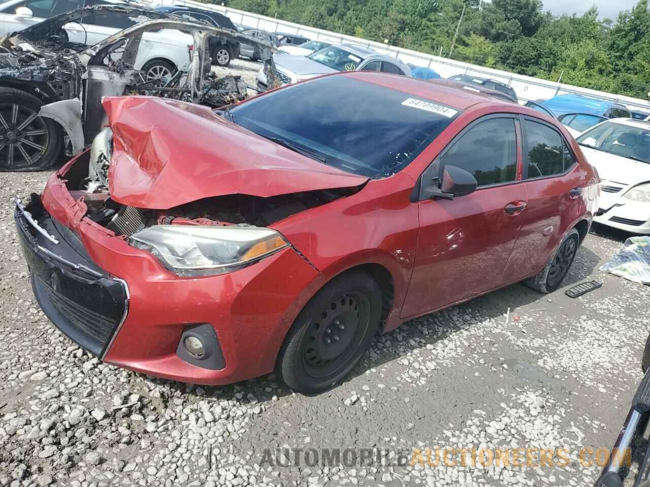 5YFBURHE1GP429312 TOYOTA COROLLA 2016