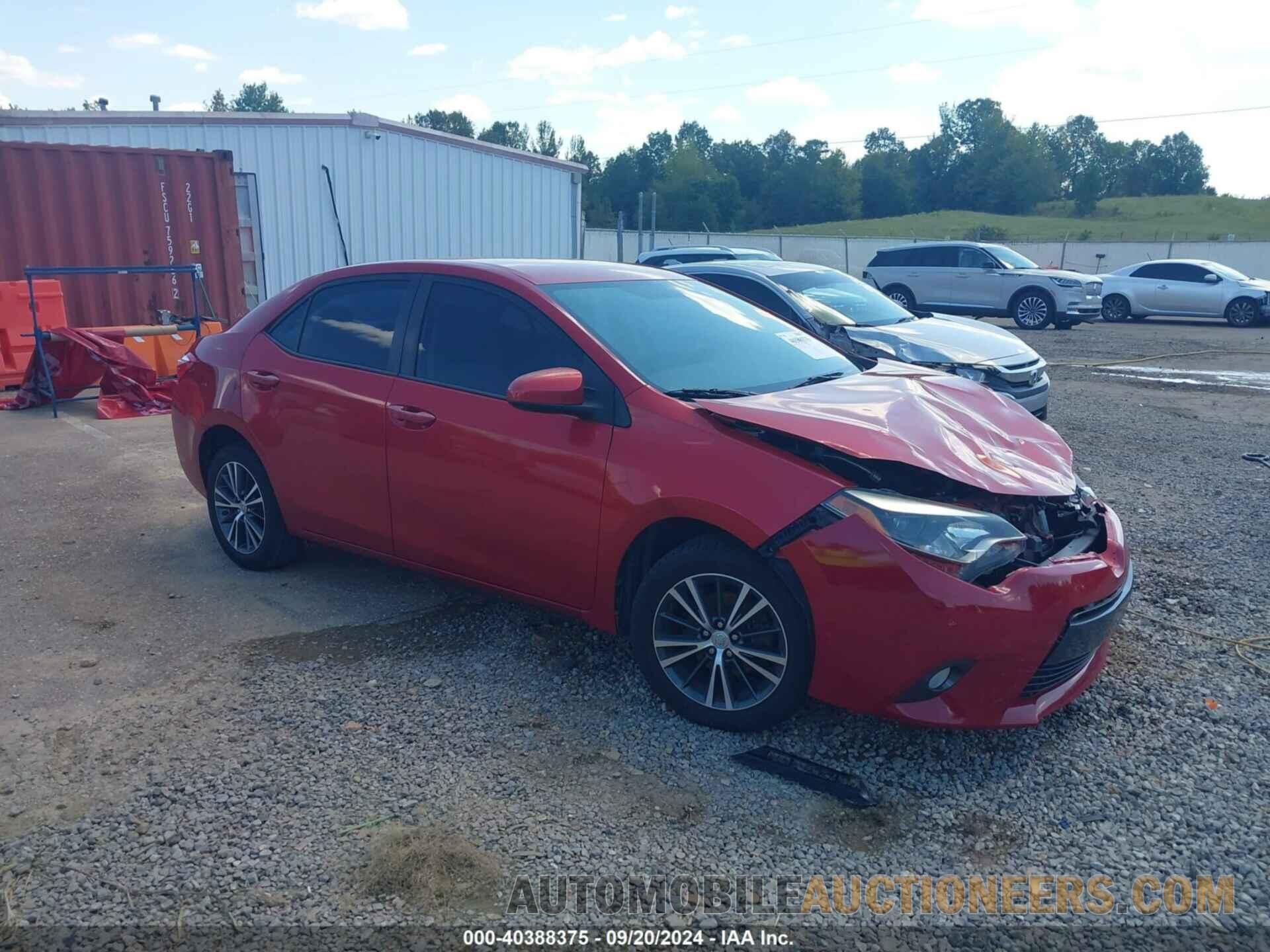 5YFBURHE1GP431710 TOYOTA COROLLA 2016