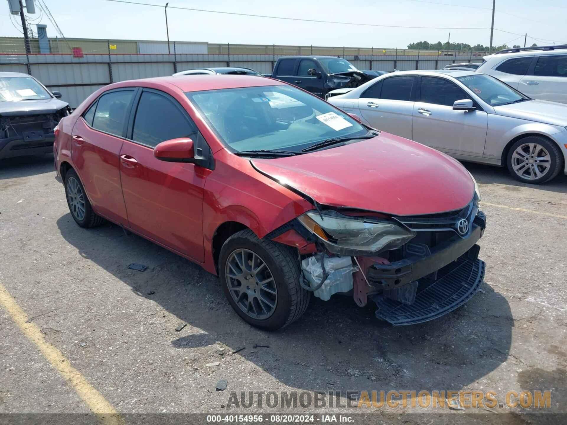 5YFBURHE1GP435854 TOYOTA COROLLA 2016