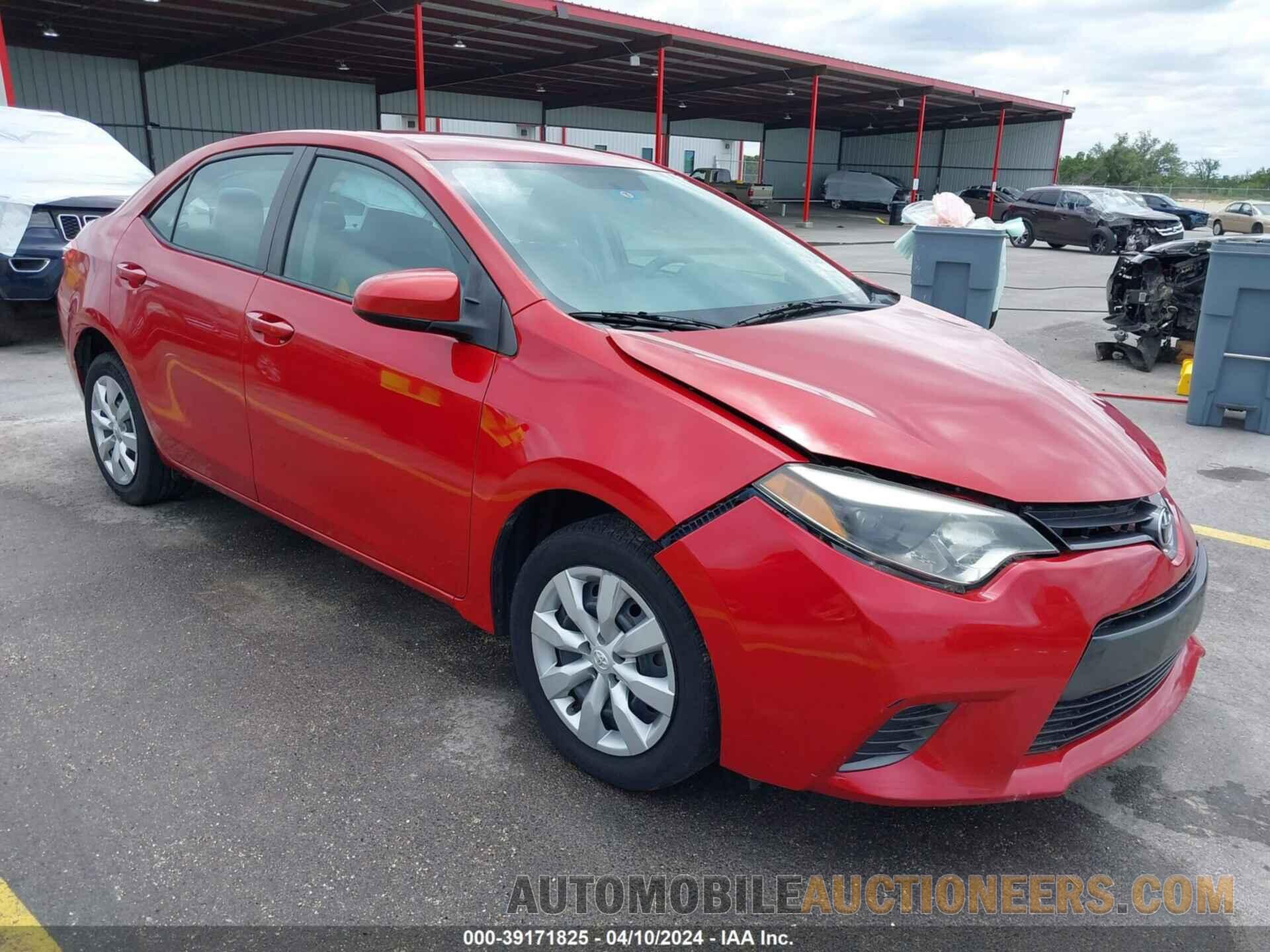 5YFBURHE1GP437569 TOYOTA COROLLA 2016