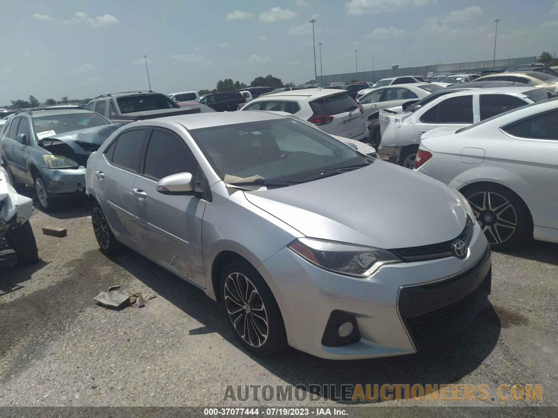 5YFBURHE1GP442934 TOYOTA COROLLA 2016