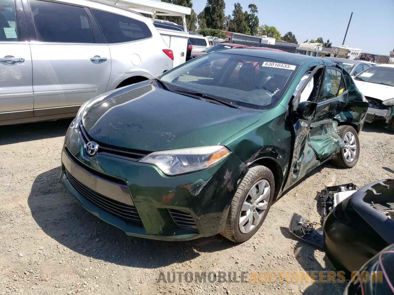 5YFBURHE1GP452413 TOYOTA COROLLA 2016