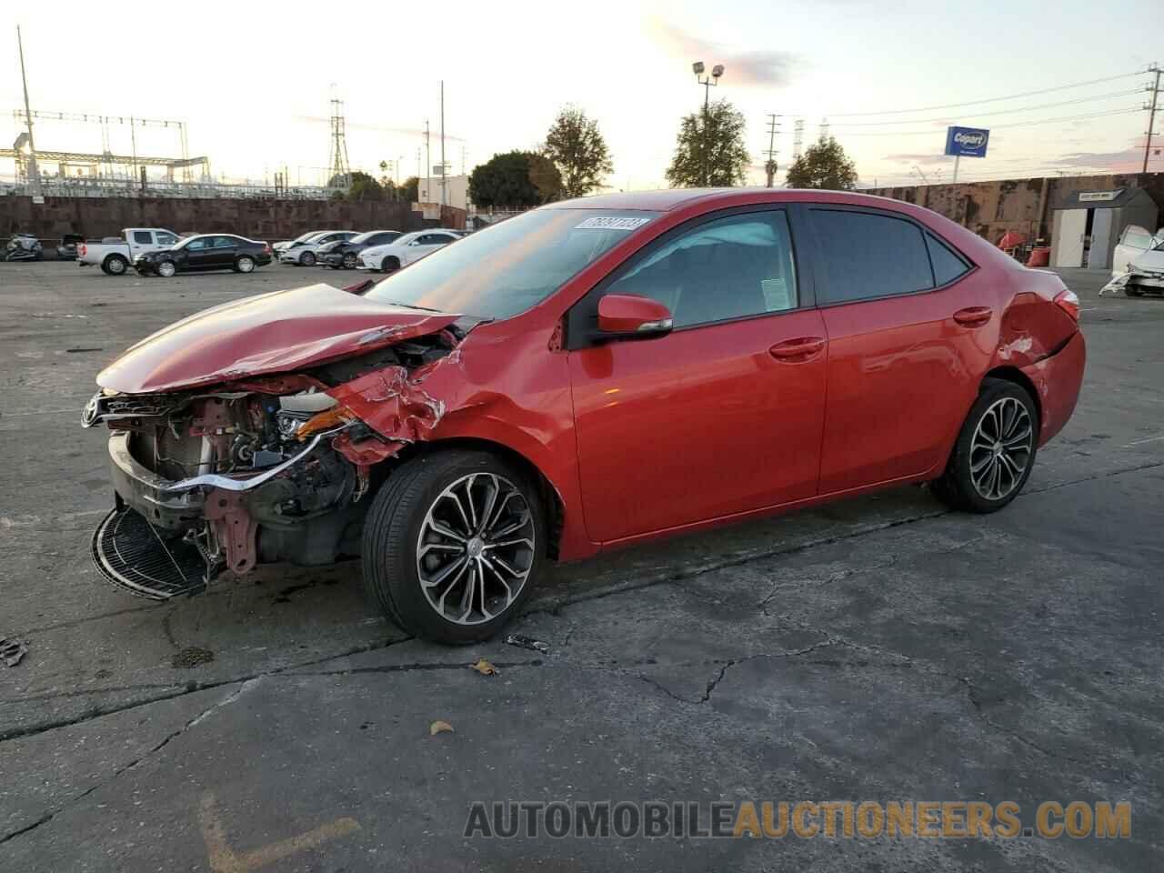 5YFBURHE1GP465484 TOYOTA COROLLA 2016