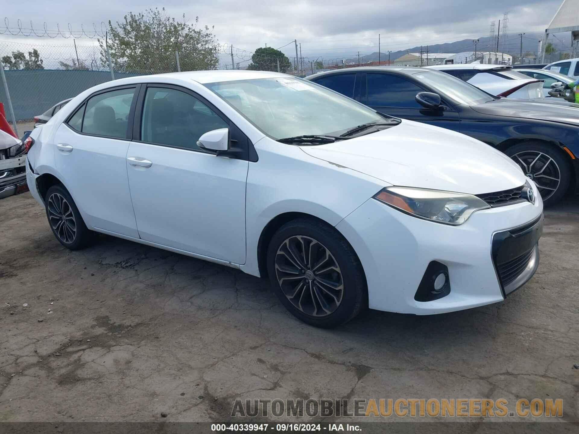 5YFBURHE1GP469227 TOYOTA COROLLA 2016