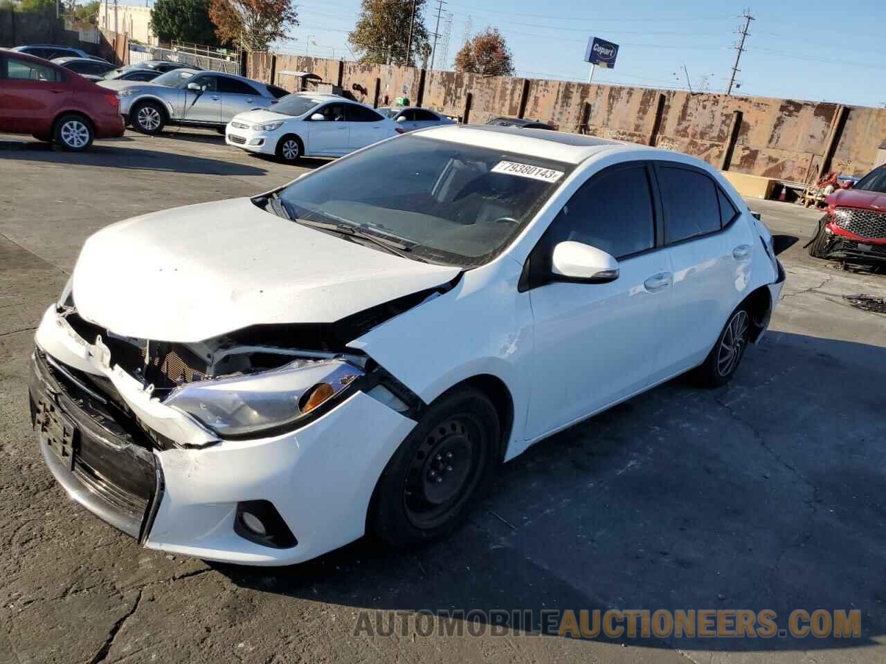 5YFBURHE1GP477165 TOYOTA COROLLA 2016