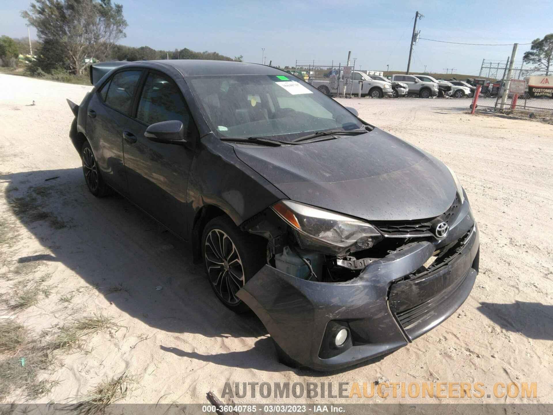 5YFBURHE1GP496508 TOYOTA COROLLA 2016