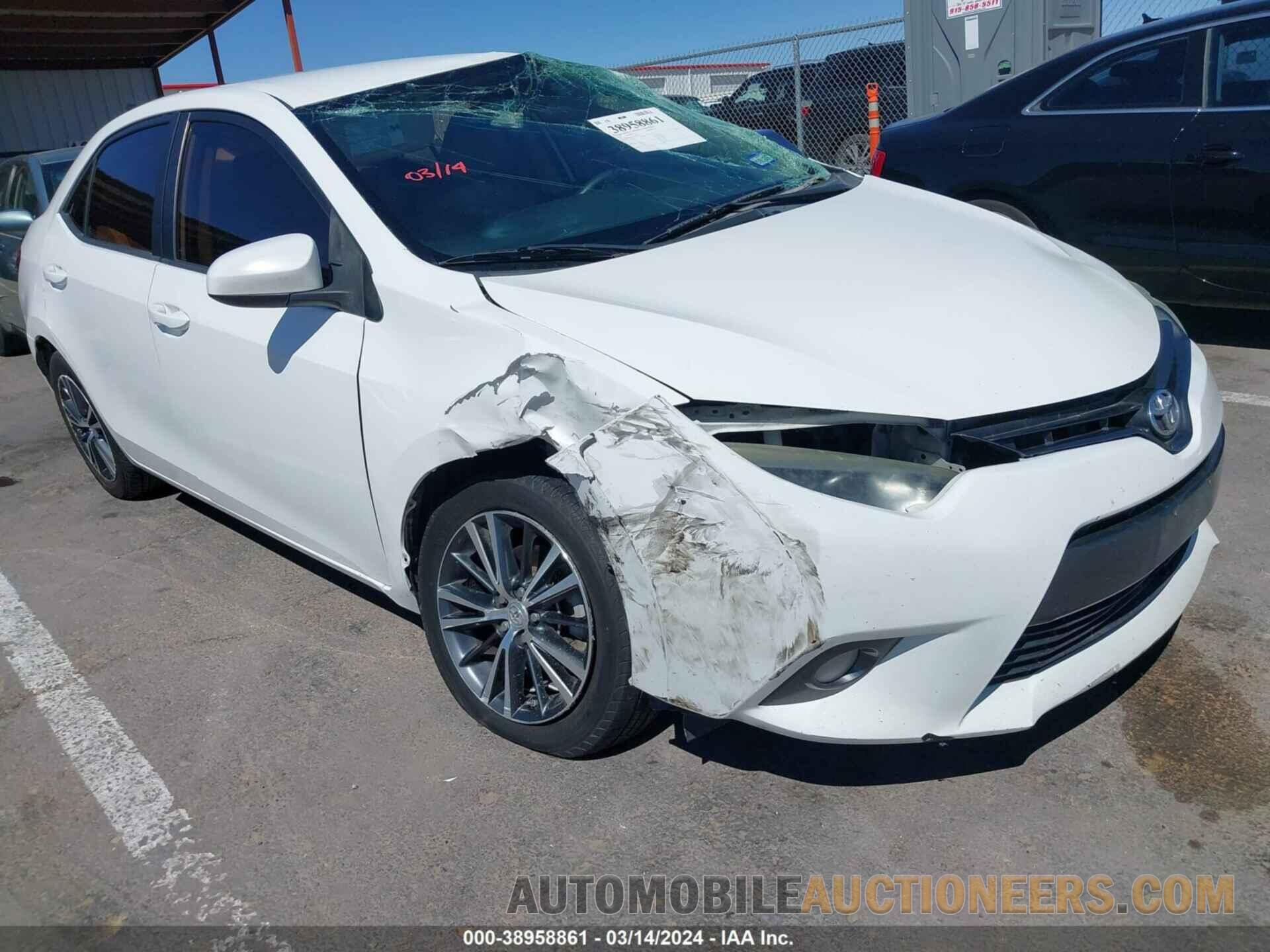 5YFBURHE1GP500623 TOYOTA COROLLA 2016