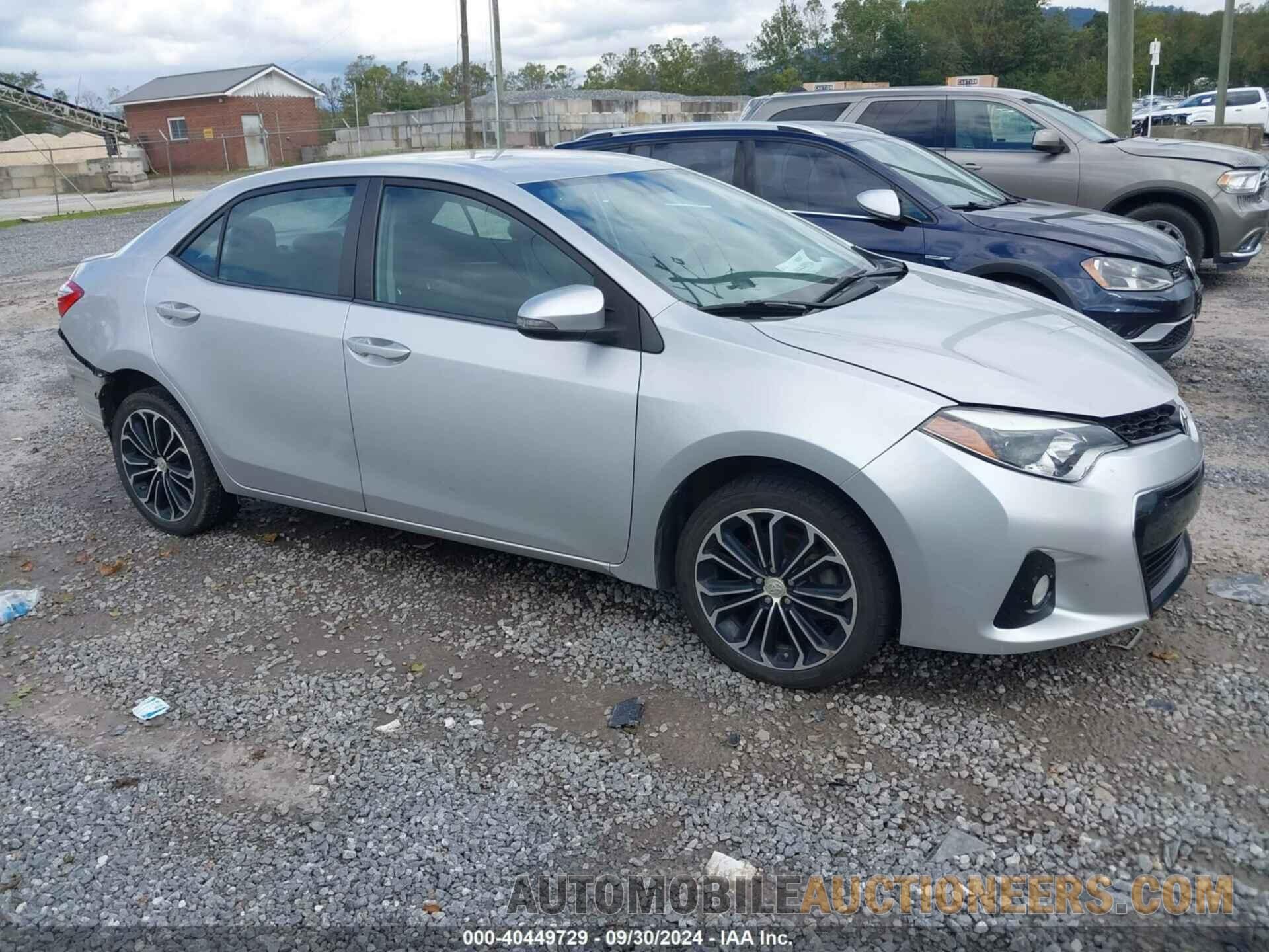 5YFBURHE1GP505725 TOYOTA COROLLA 2016