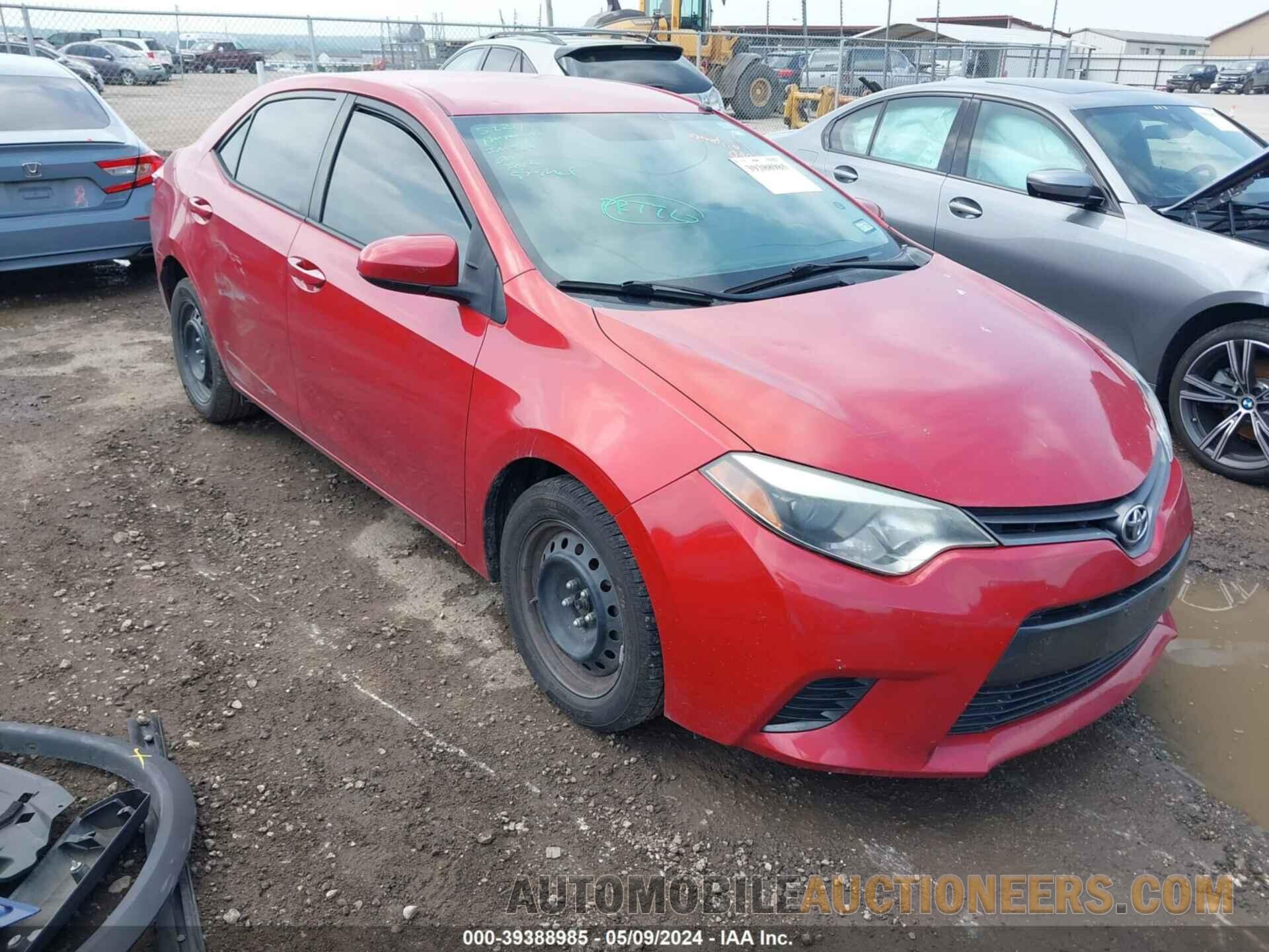 5YFBURHE1GP520094 TOYOTA COROLLA 2016