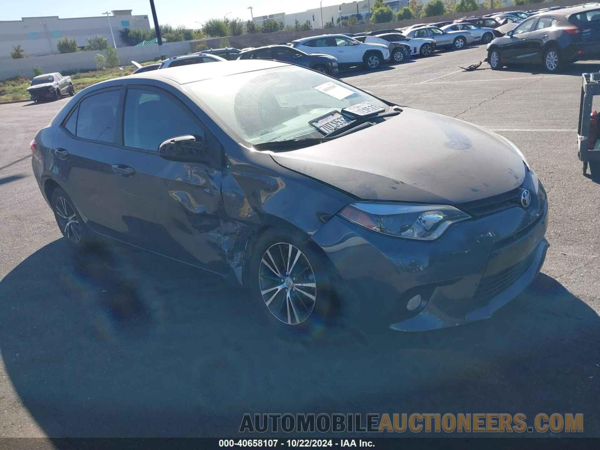 5YFBURHE1GP528177 TOYOTA COROLLA 2016