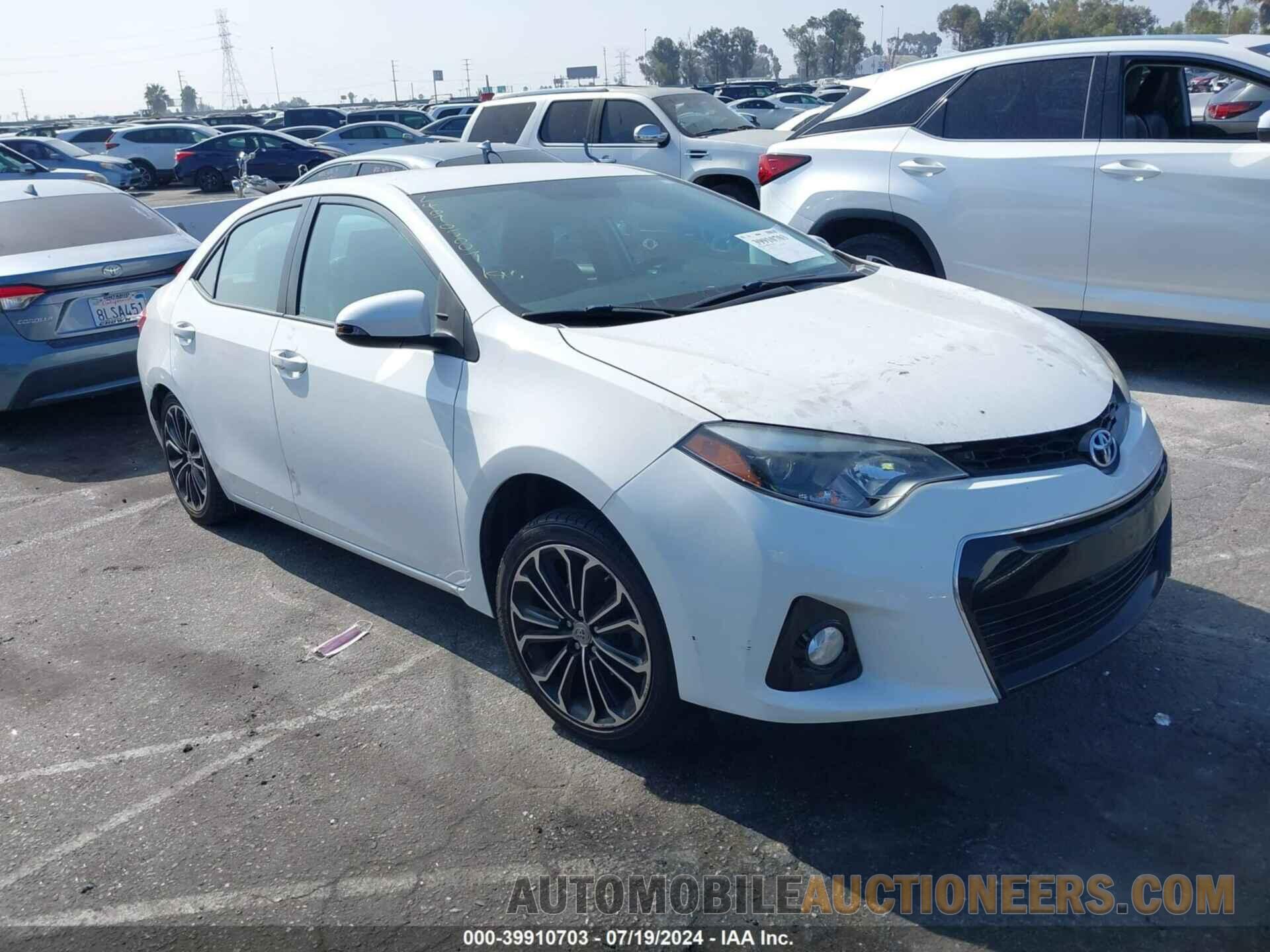 5YFBURHE1GP530270 TOYOTA COROLLA 2016