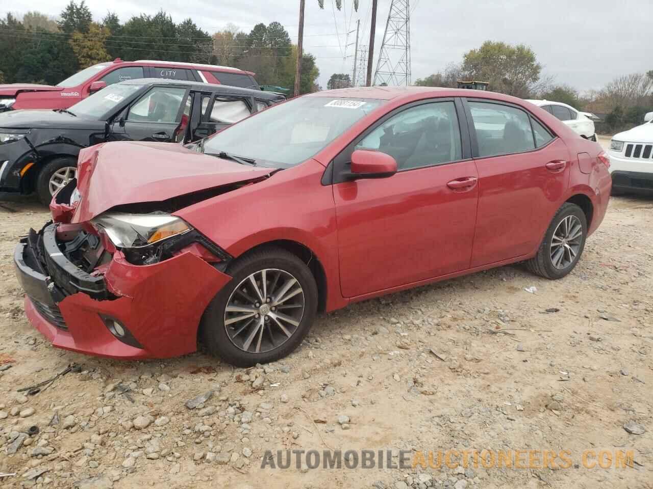 5YFBURHE1GP531032 TOYOTA COROLLA 2016