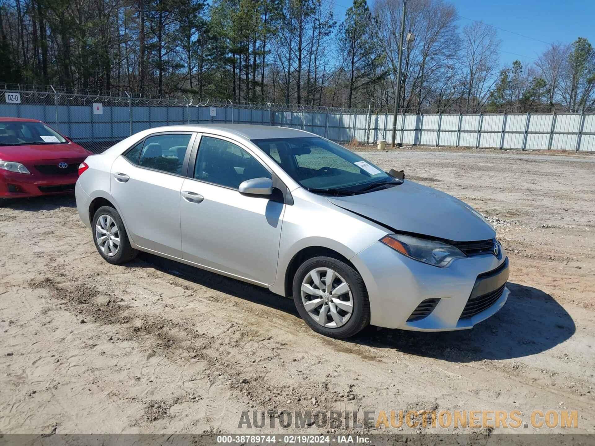 5YFBURHE1GP552611 TOYOTA COROLLA 2016