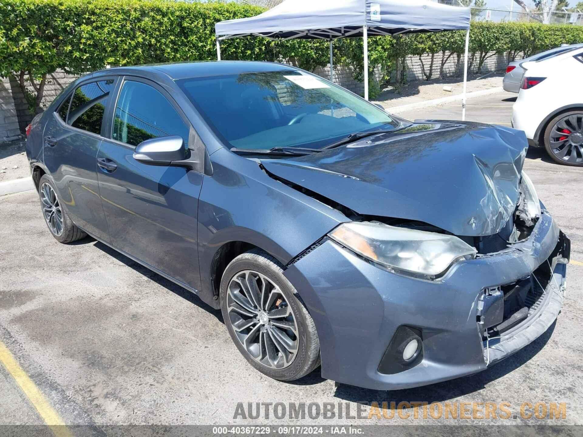 5YFBURHE1GP557579 TOYOTA COROLLA 2016