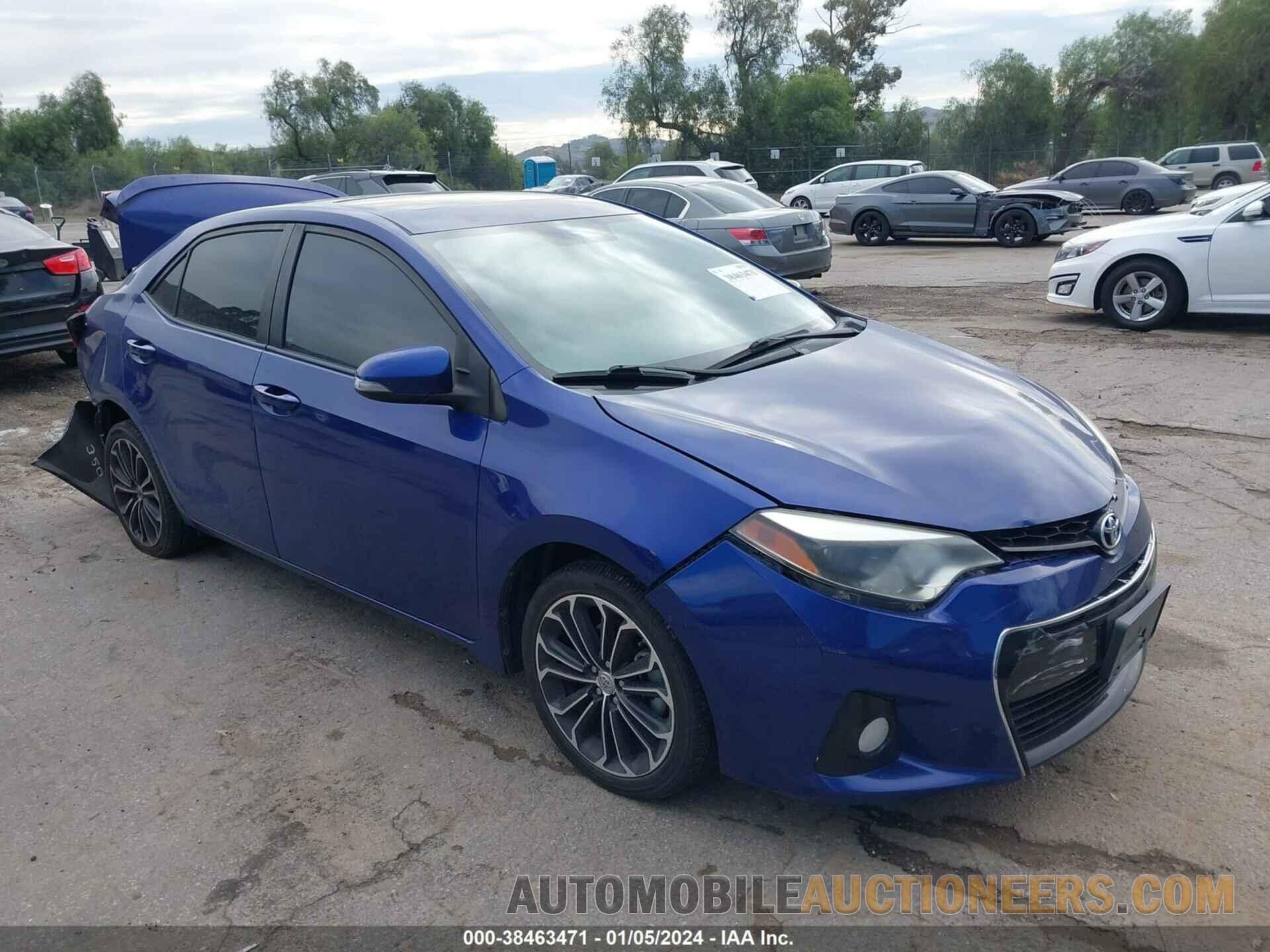 5YFBURHE1GP561163 TOYOTA COROLLA 2016