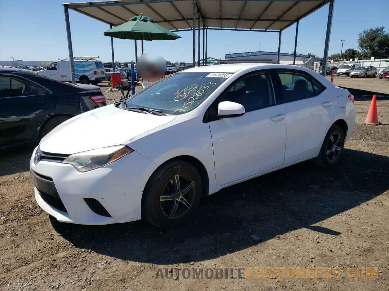 5YFBURHE1GP565200 TOYOTA COROLLA 2016