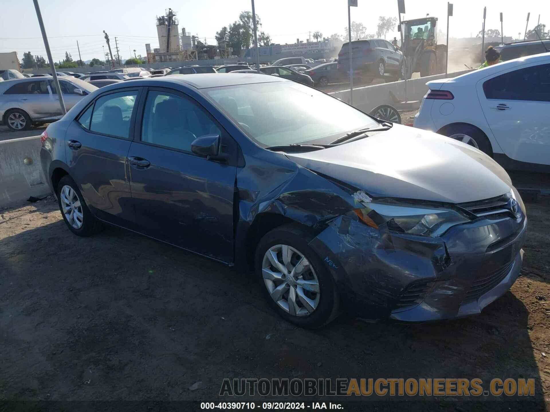 5YFBURHE1GP567612 TOYOTA COROLLA 2016