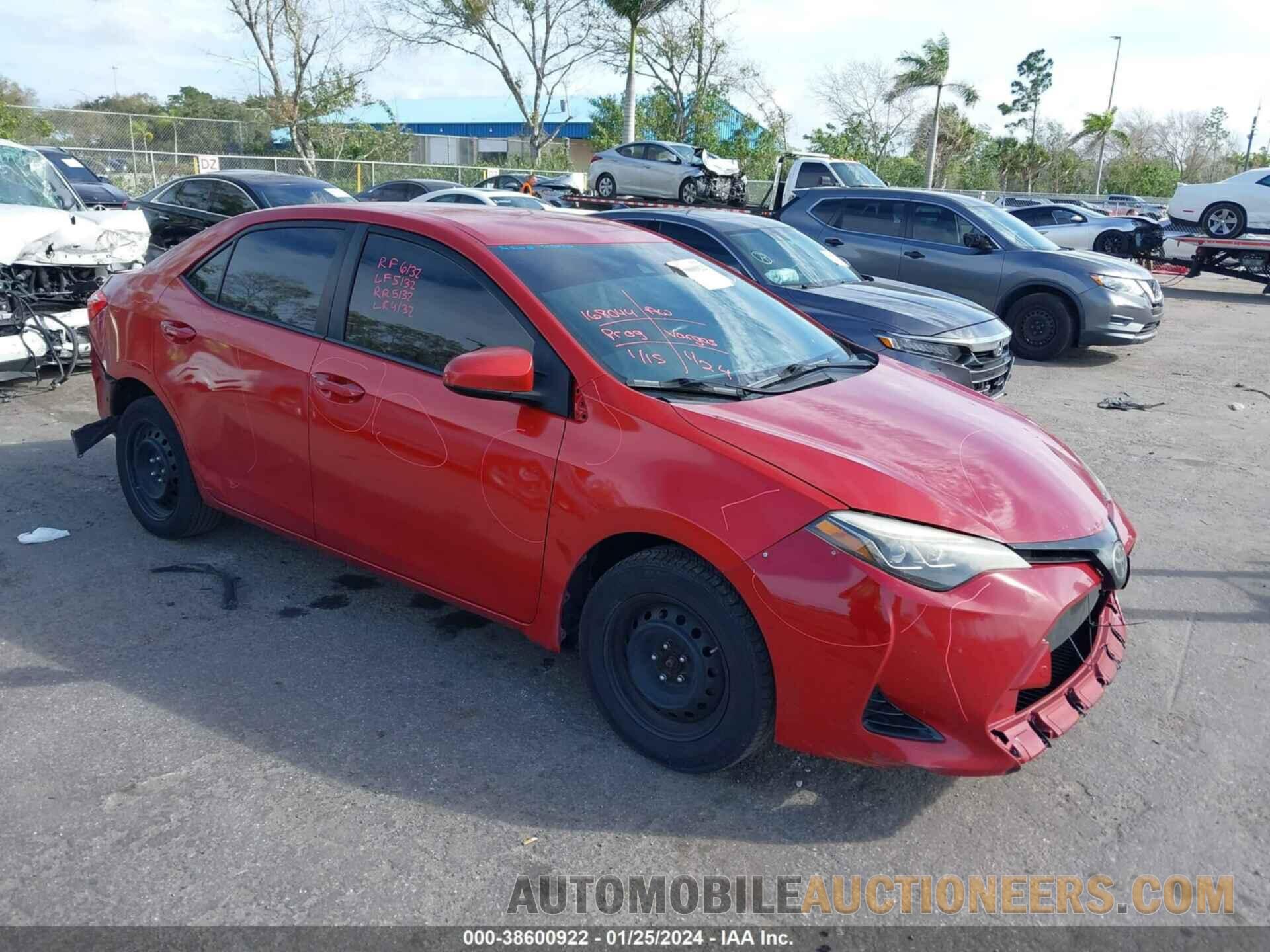 5YFBURHE1HP581012 TOYOTA COROLLA 2017