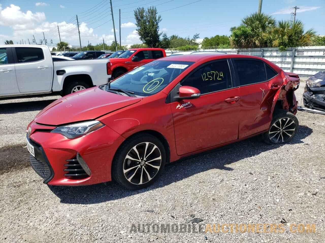 5YFBURHE1HP649096 TOYOTA COROLLA 2017