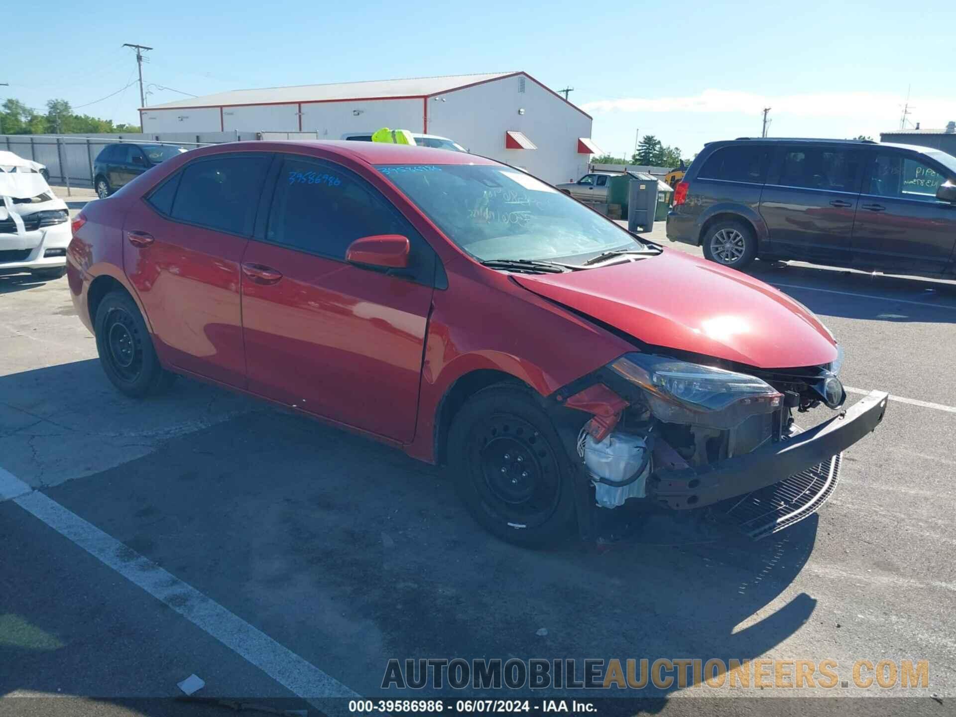 5YFBURHE1HP692238 TOYOTA COROLLA 2017