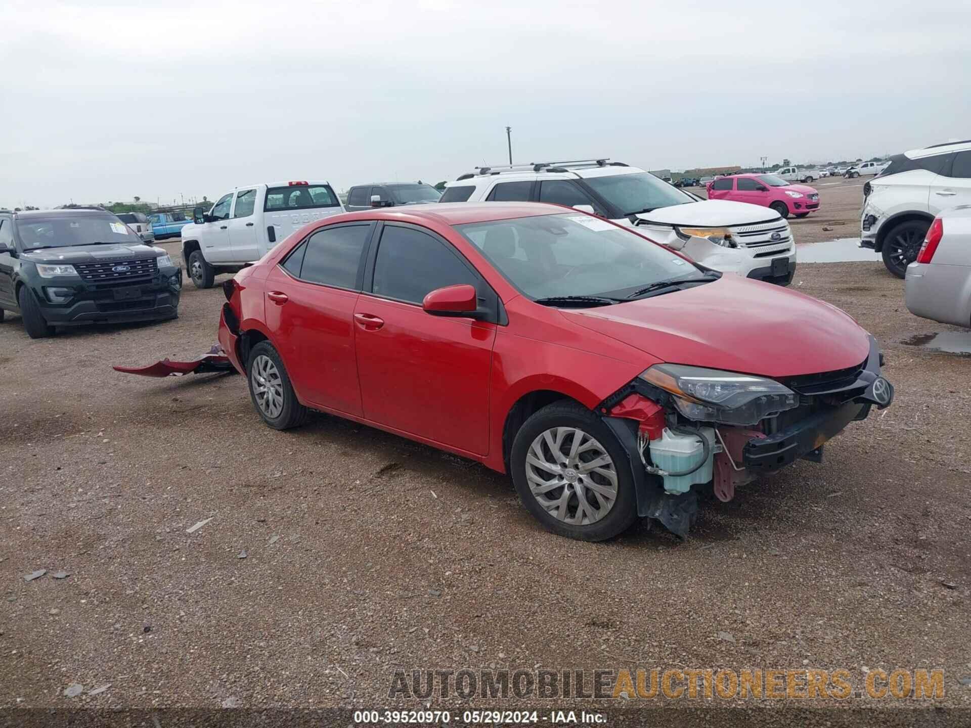 5YFBURHE1JP738138 TOYOTA COROLLA 2018