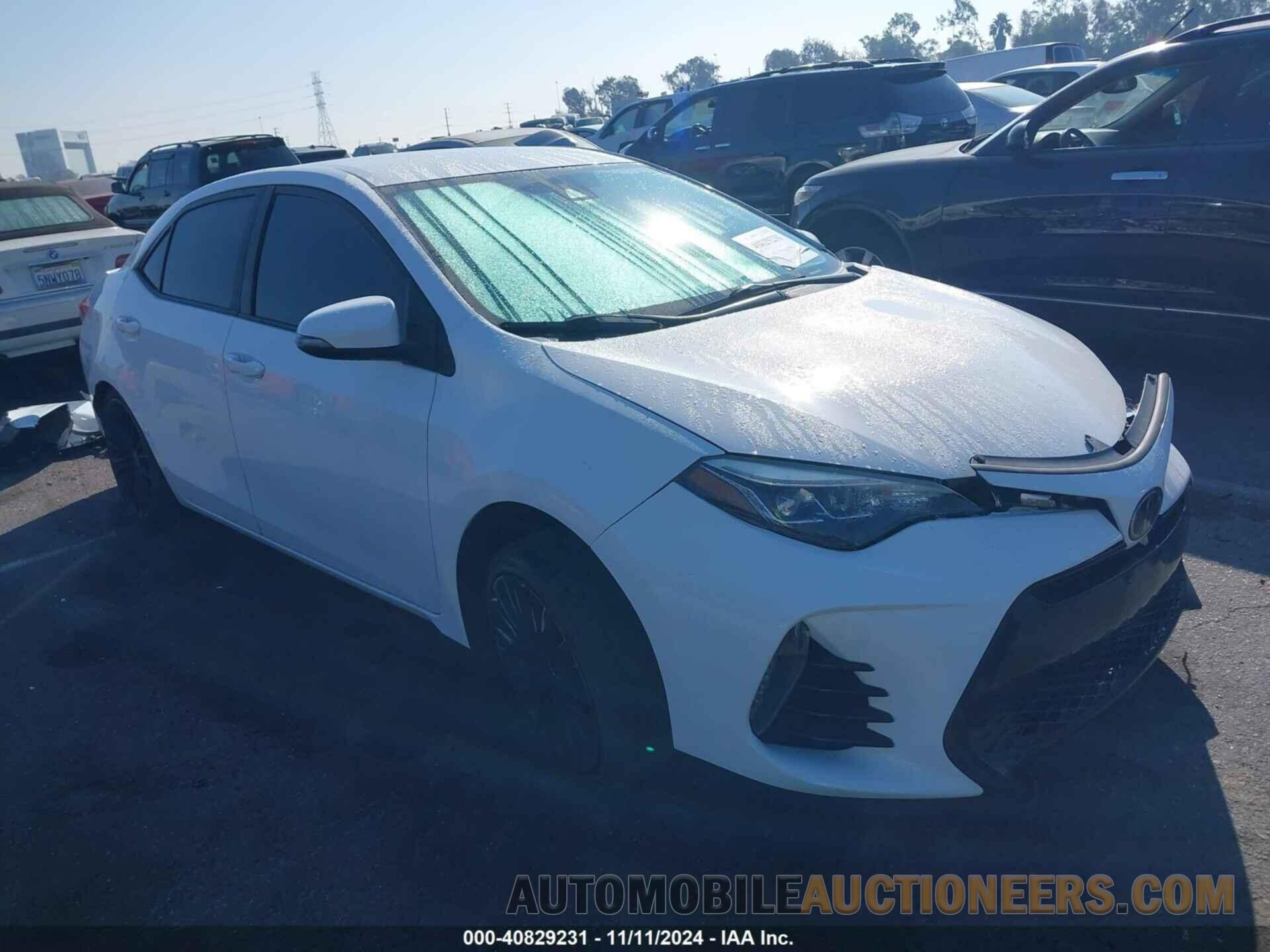 5YFBURHE1JP760012 TOYOTA COROLLA 2018