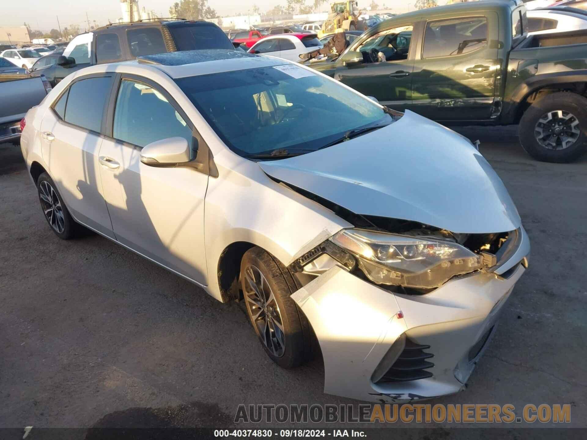 5YFBURHE1JP763475 TOYOTA COROLLA 2018