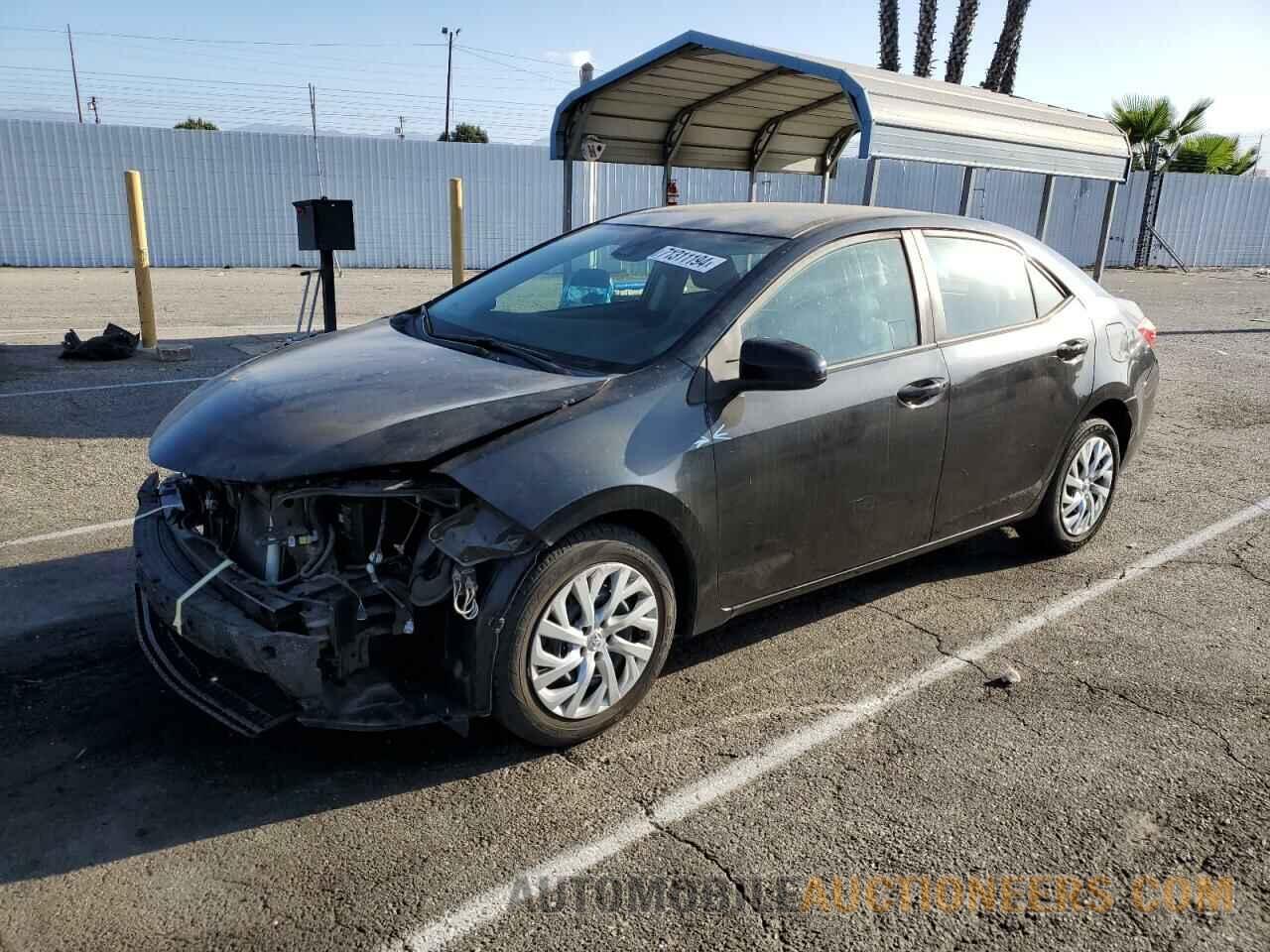 5YFBURHE1JP774833 TOYOTA COROLLA 2018