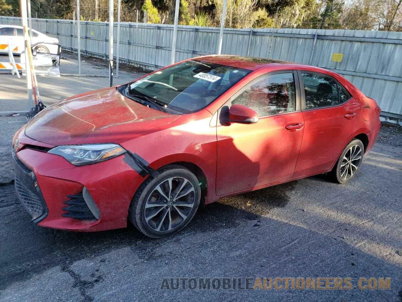 5YFBURHE1JP832777 TOYOTA COROLLA 2018