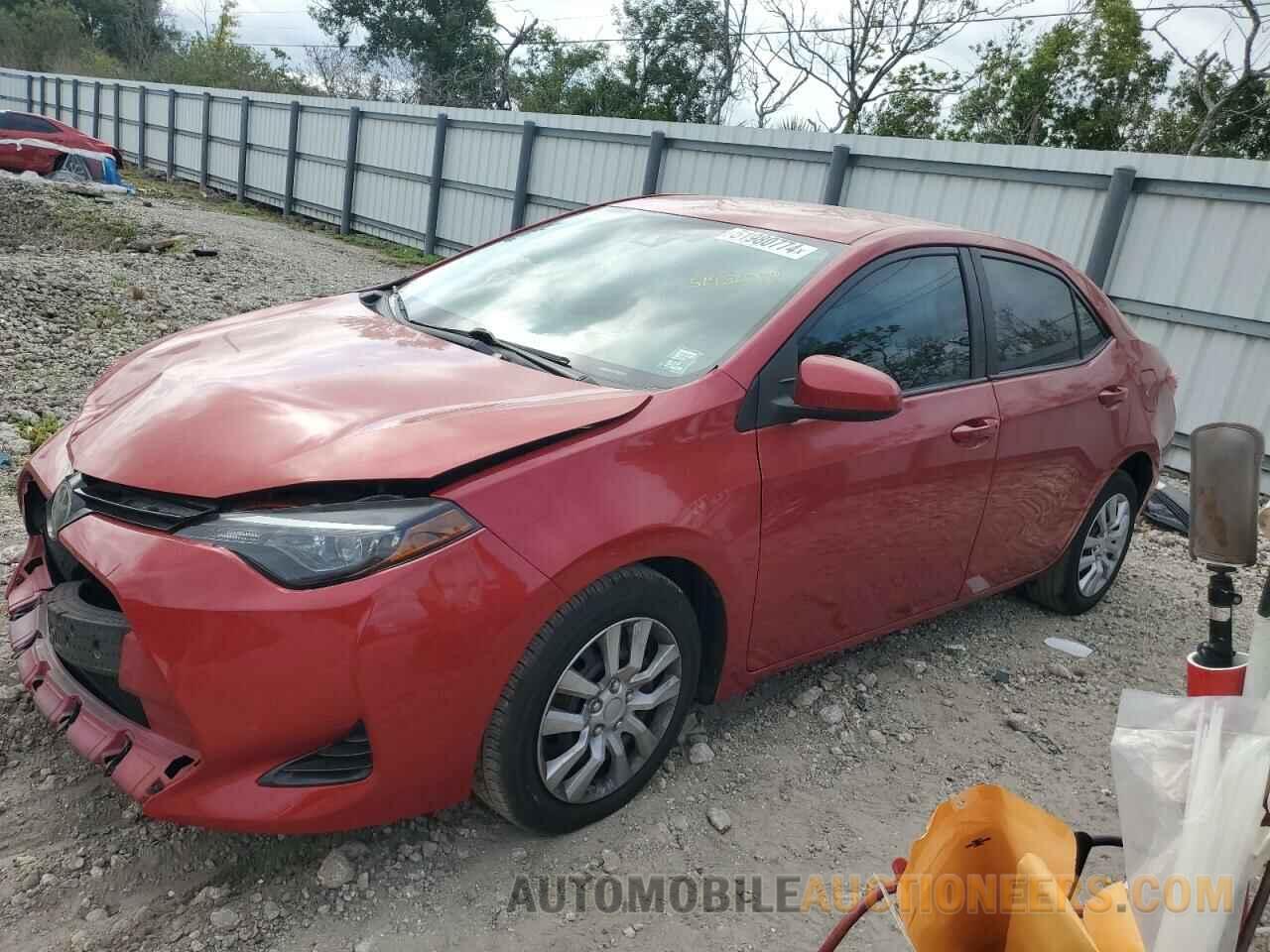 5YFBURHE1JP834030 TOYOTA COROLLA 2018