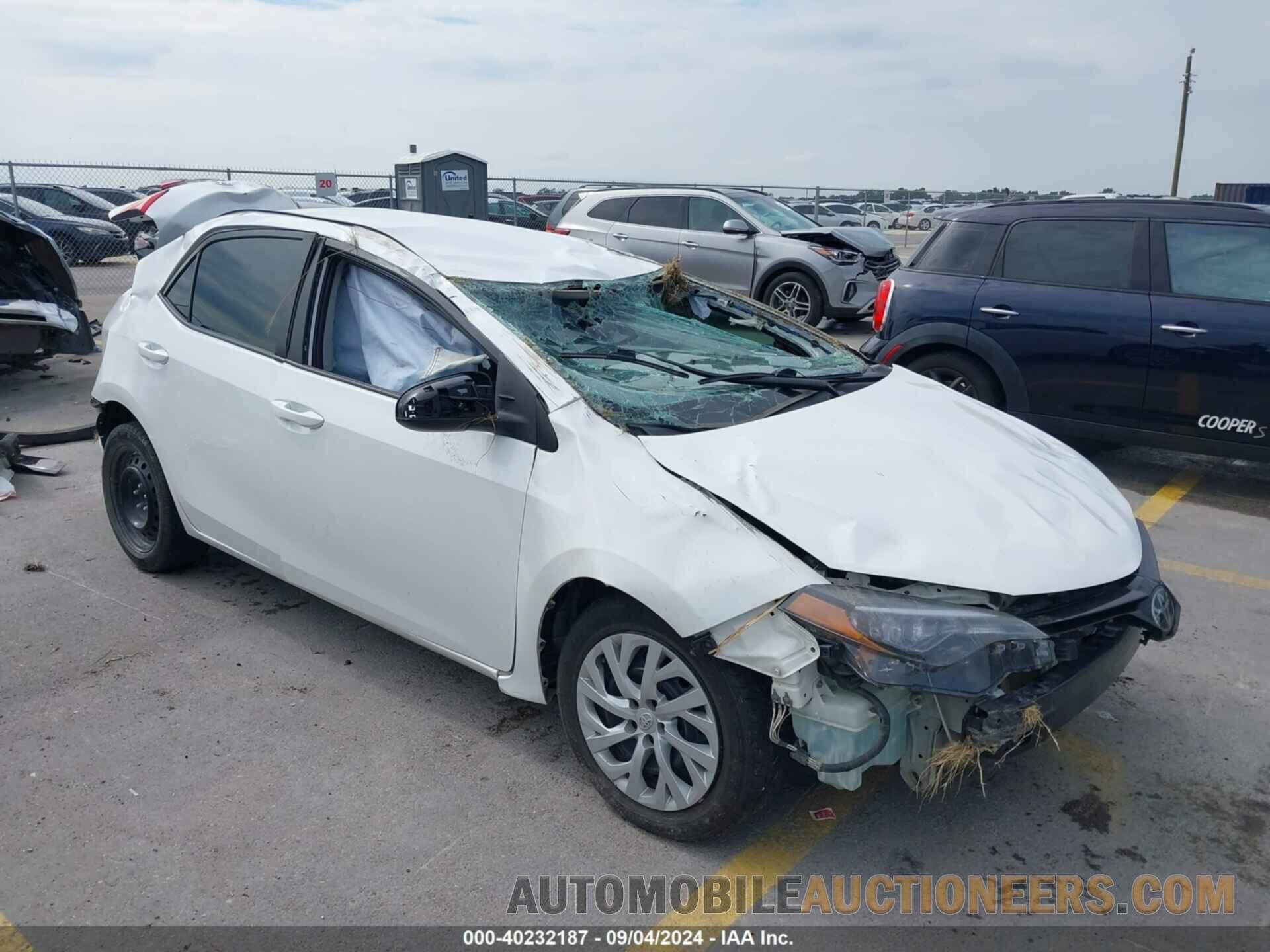 5YFBURHE1JP852785 TOYOTA COROLLA 2018