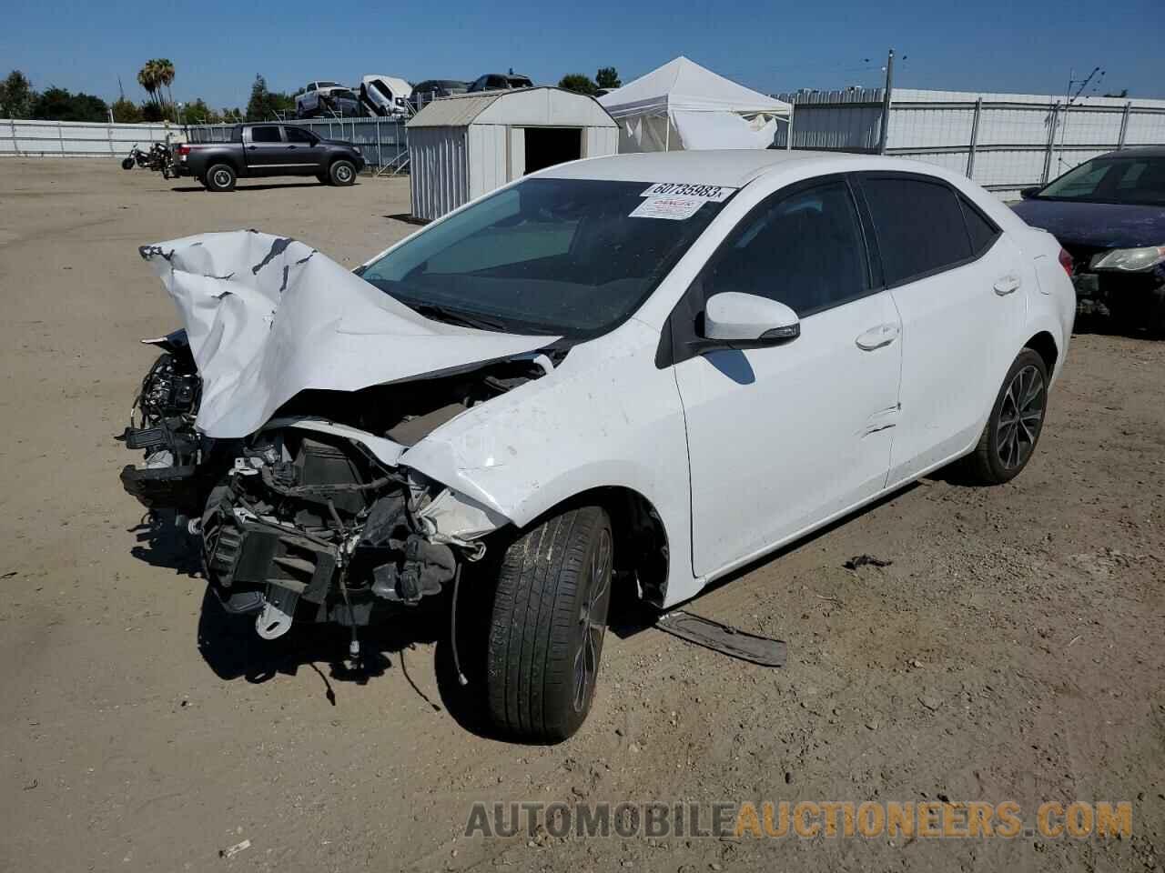 5YFBURHE1JP853158 TOYOTA COROLLA 2018