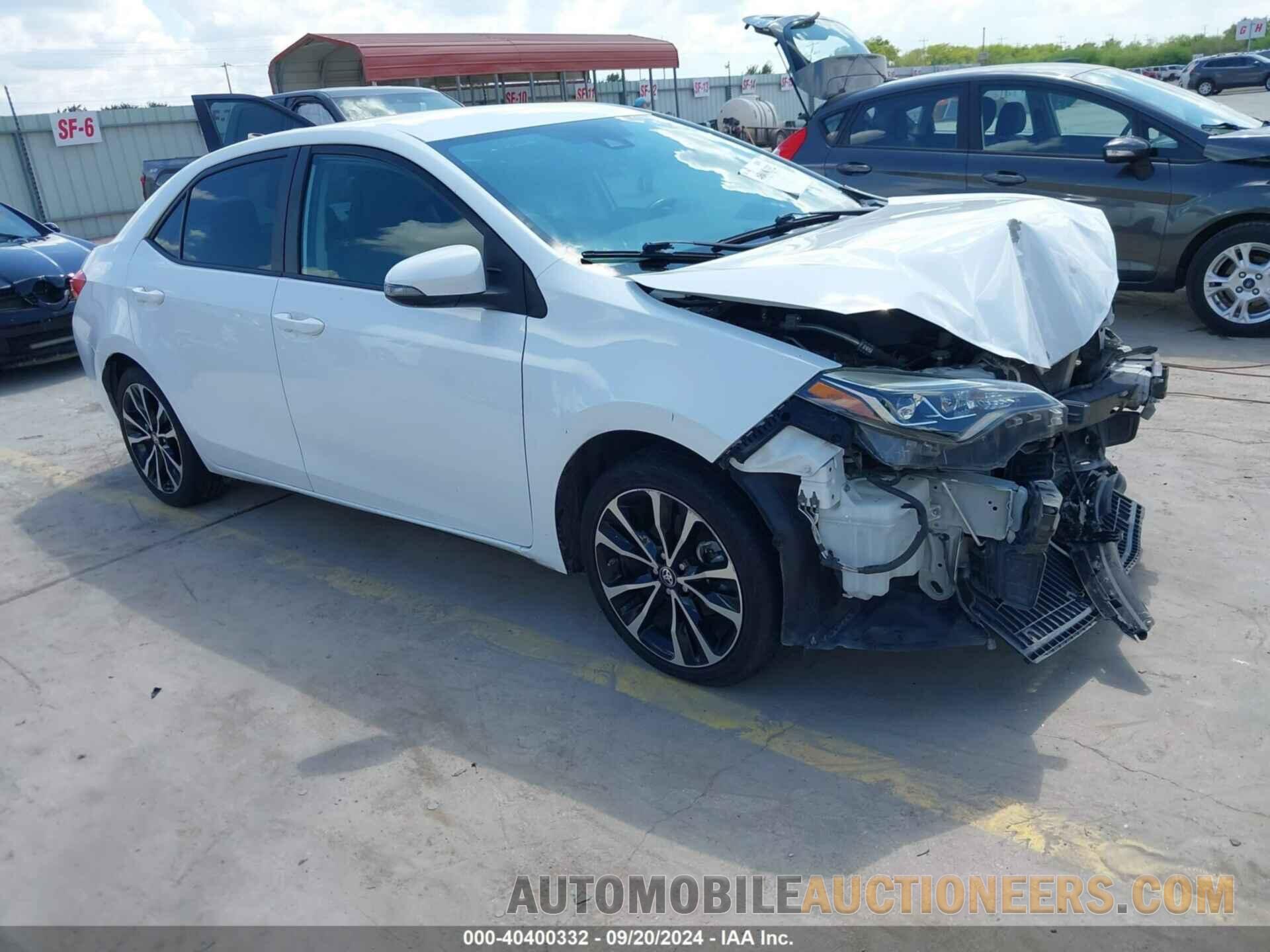 5YFBURHE1KP863187 TOYOTA COROLLA 2019