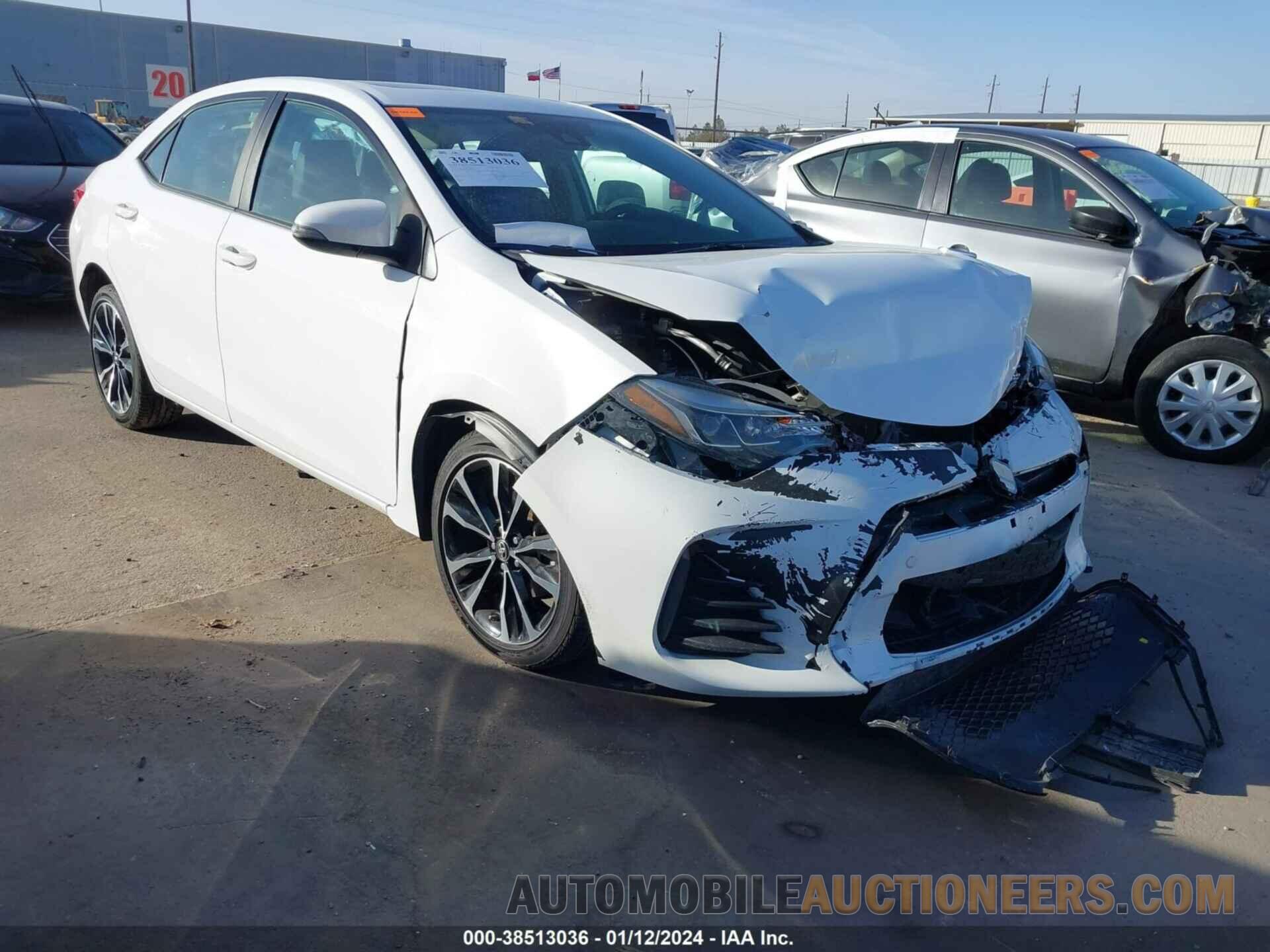 5YFBURHE1KP867532 TOYOTA COROLLA 2019