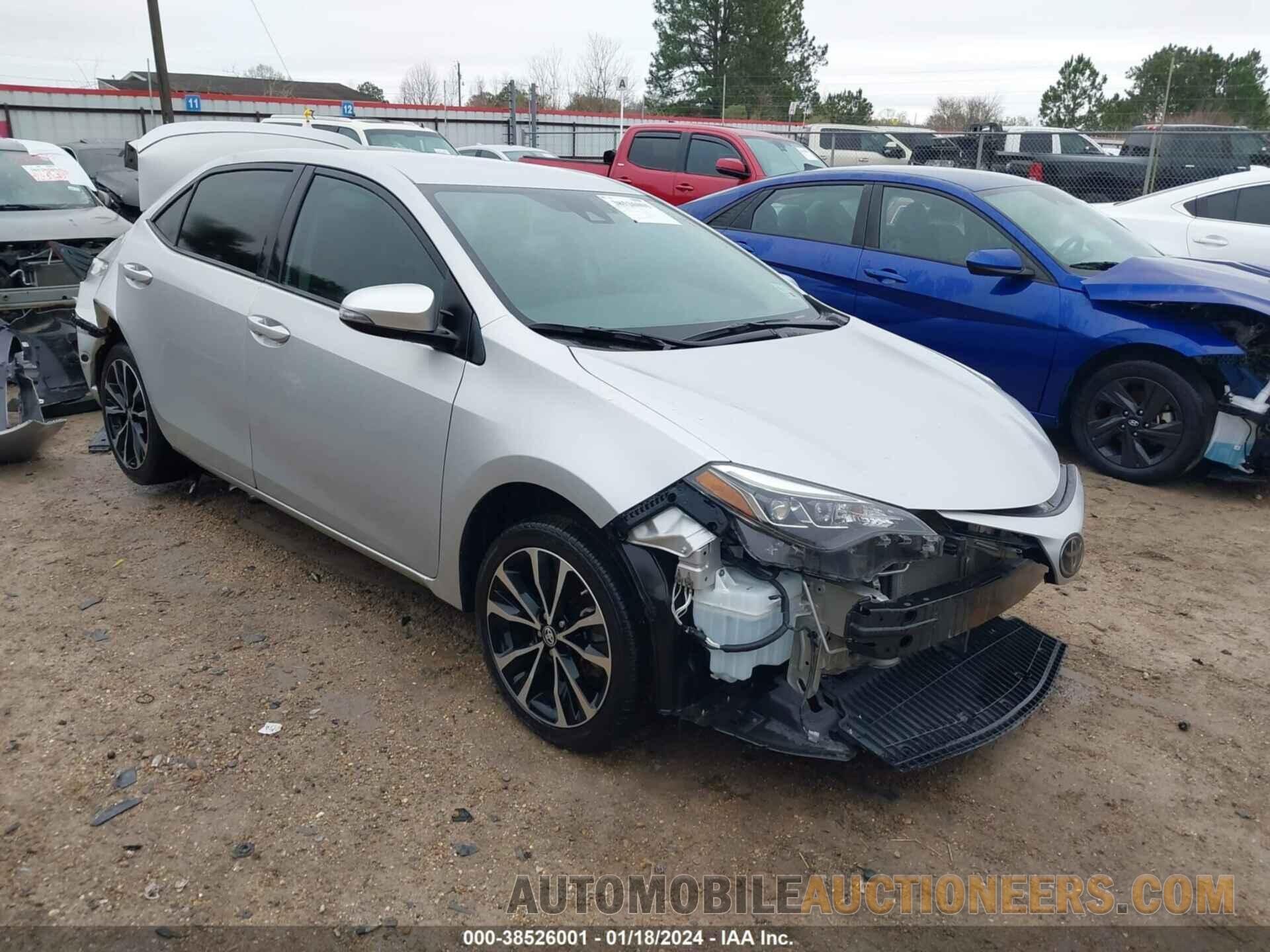 5YFBURHE1KP875291 TOYOTA COROLLA 2019