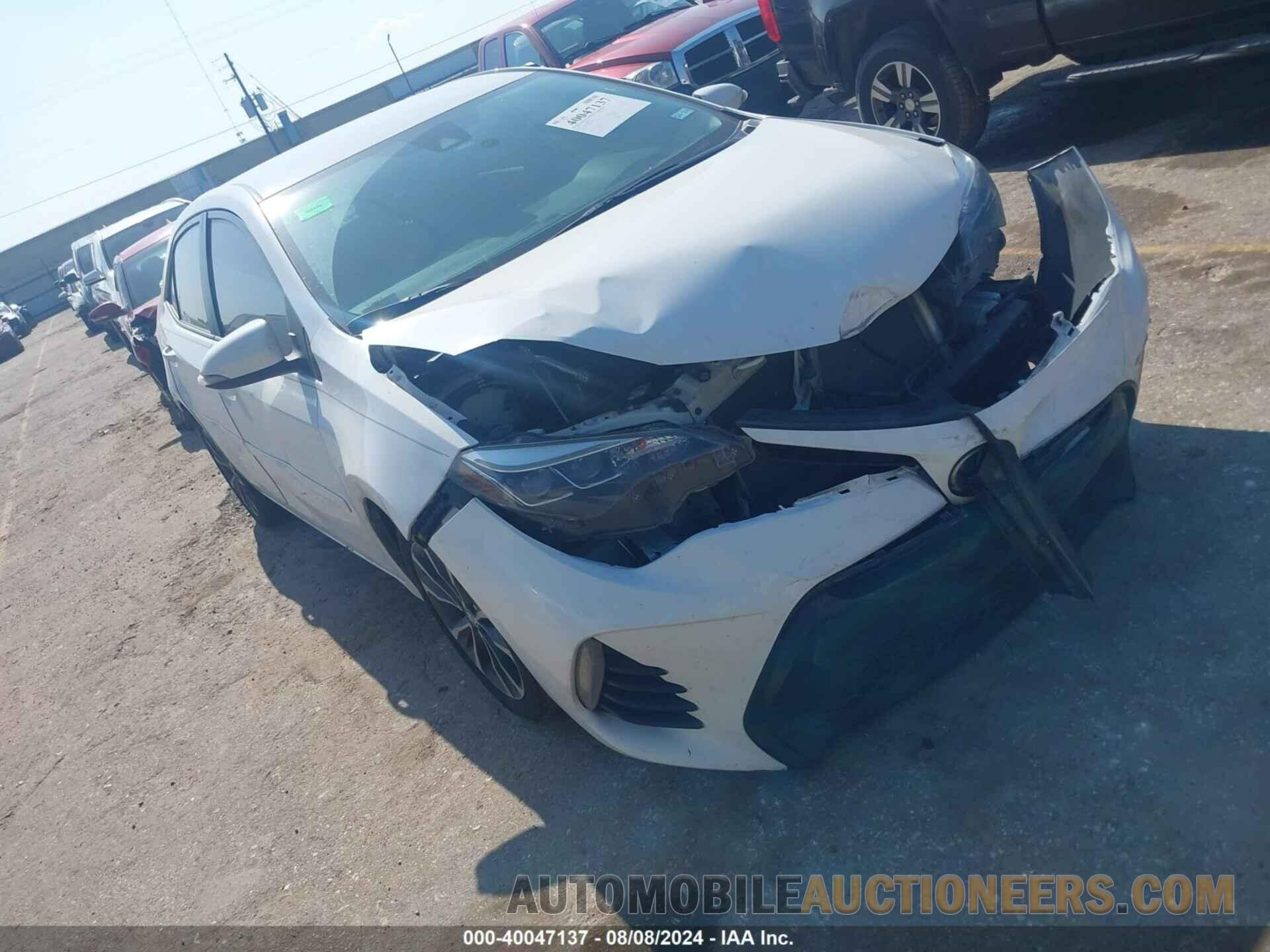 5YFBURHE1KP883908 TOYOTA COROLLA 2019