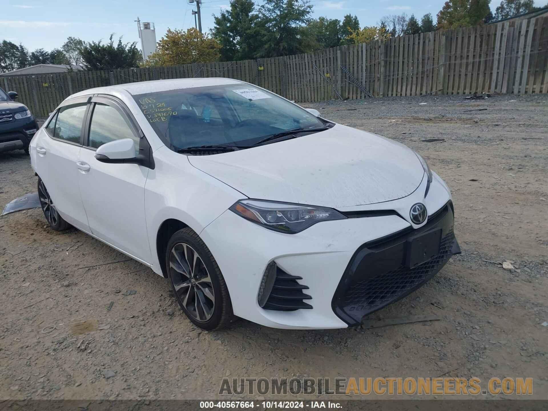 5YFBURHE1KP891670 TOYOTA COROLLA 2019