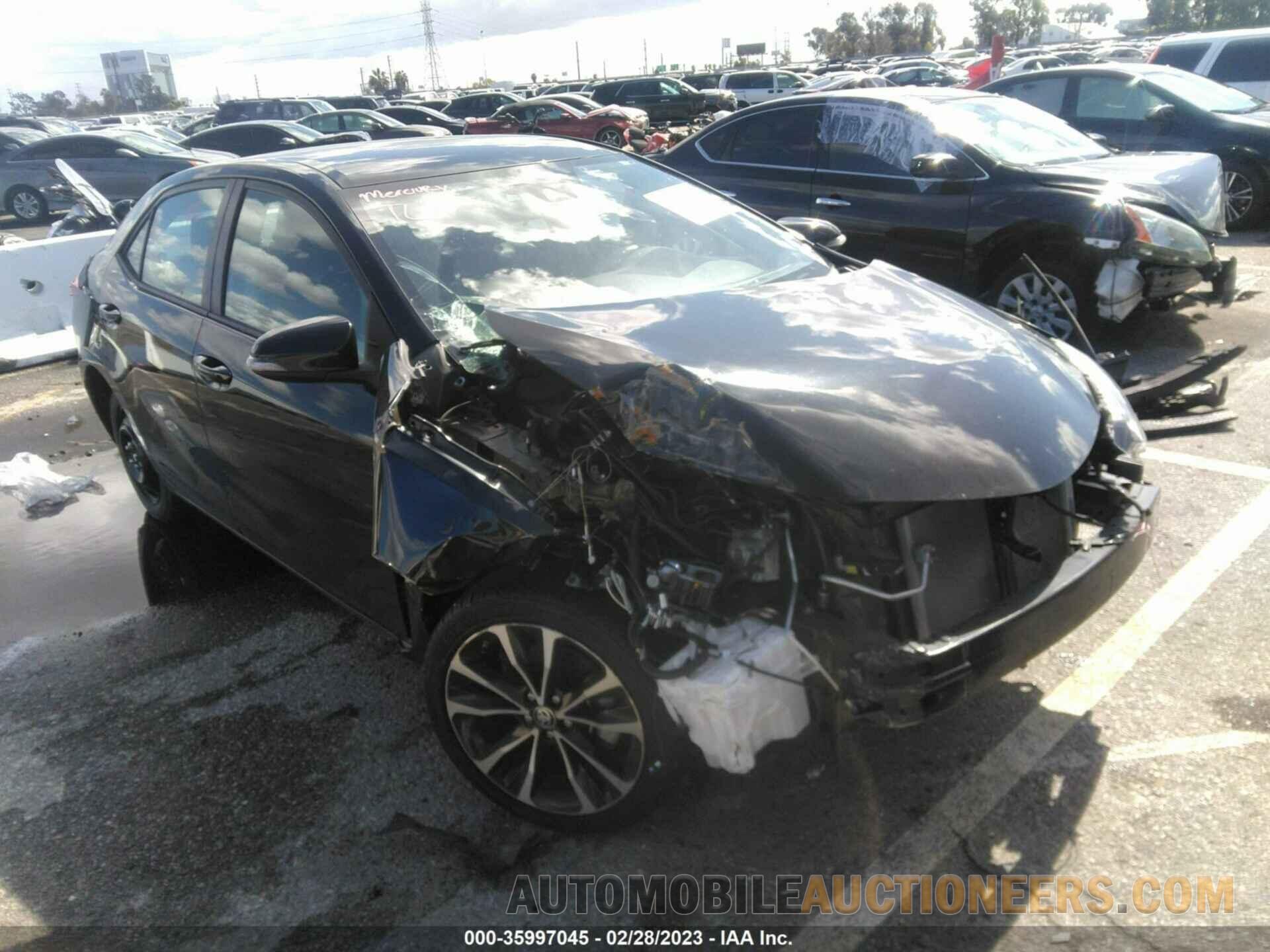 5YFBURHE1KP894259 TOYOTA COROLLA 2019